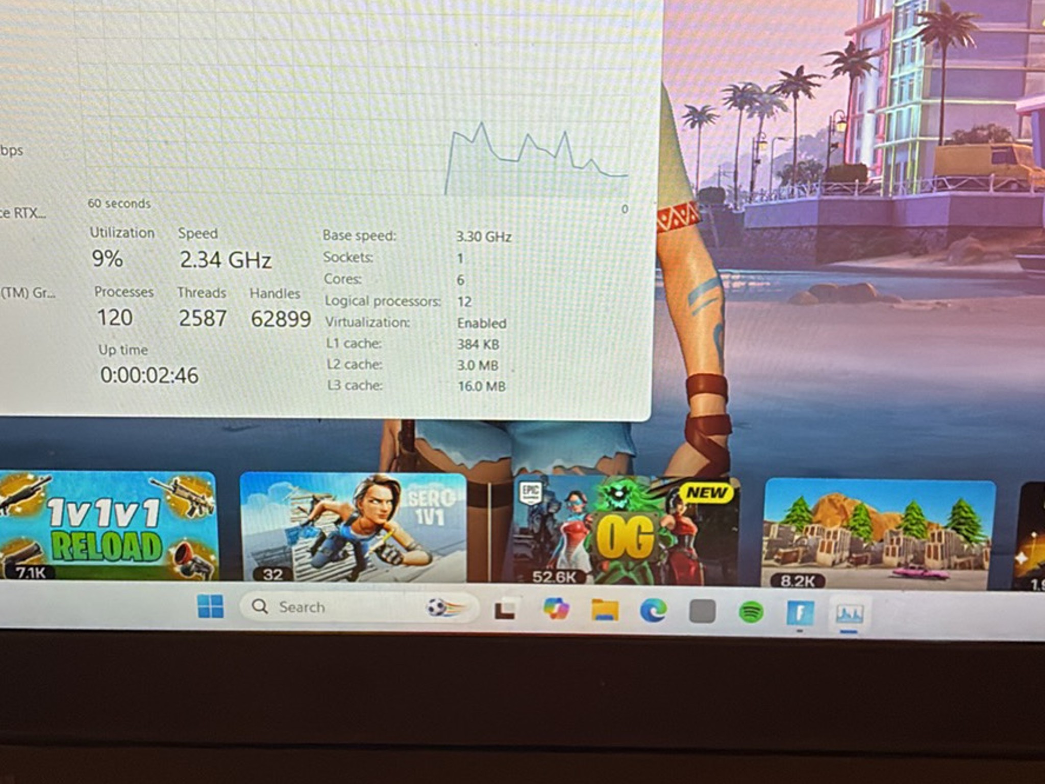 Gaming laptop