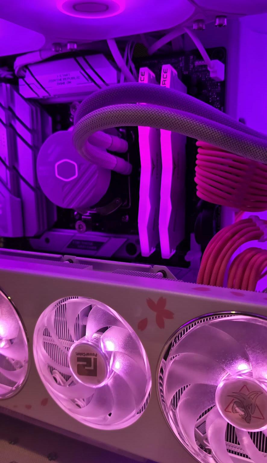 Sakura Pc 🌸🌸🌸 7800X3D + 7800XT (Sakura Version)