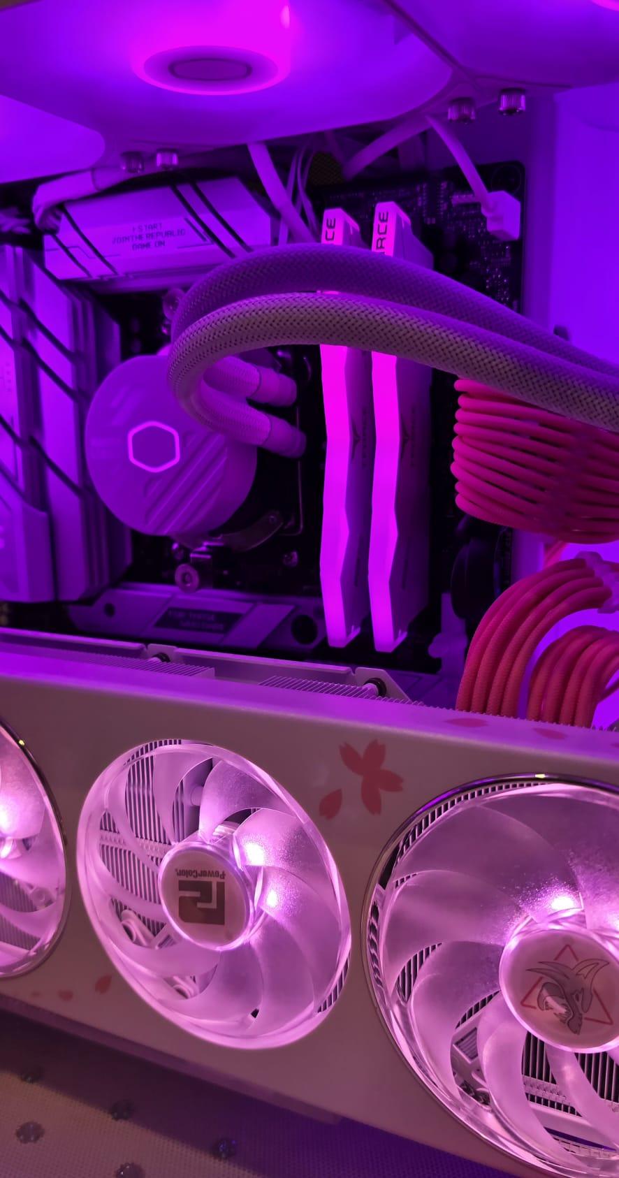 Sakura Pc 🌸🌸🌸 7800X3D + 7800XT (Sakura Version)
