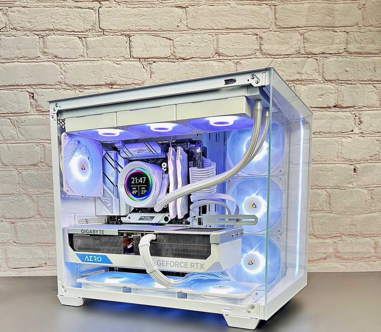 RTX 4080 Super Aero Ryzen 7 7800X3D 32GB DDR5 RAM 2TB M.2 Gaming PC