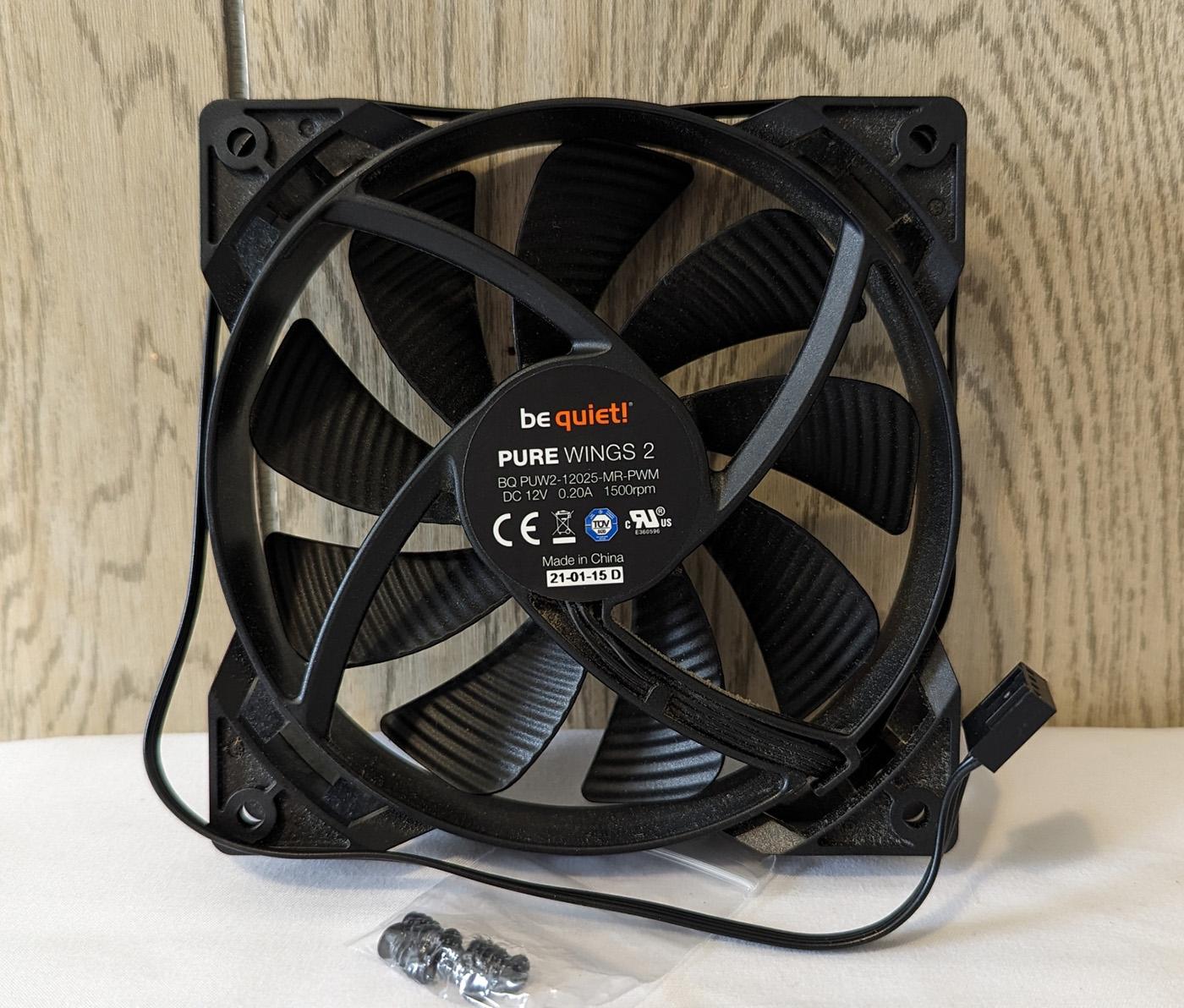 be quiet! Pure Wings 2 120mm PWM Case fans, Set of 2