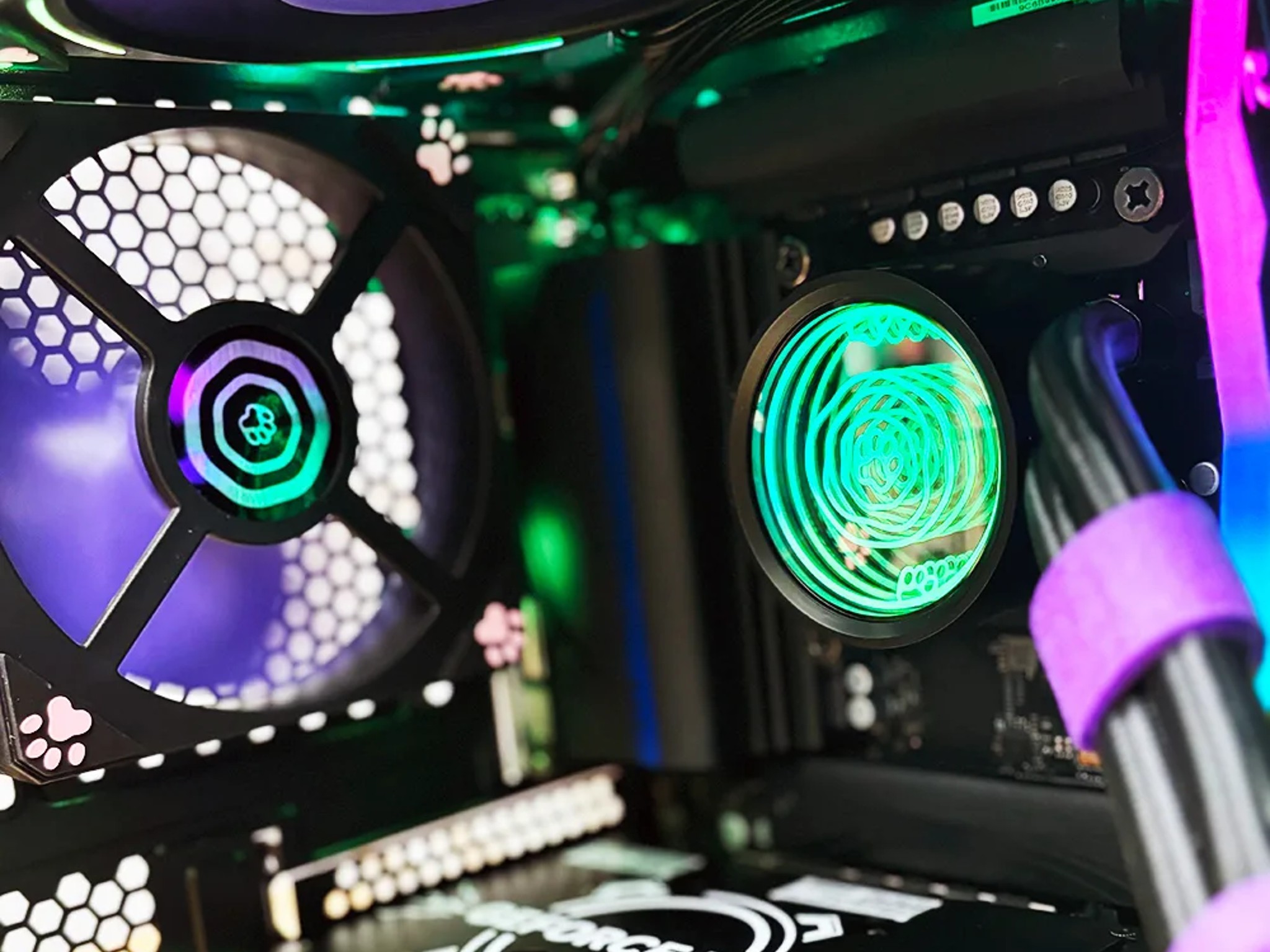 🥷🏾Nyan-Ja🥷🏾Gaming PC ⚔ RTX 5060 12GB 💜 i5-13400F ⚔ 32GB DDR5 💜 1T M.2 ⚔ Windows 11 ...