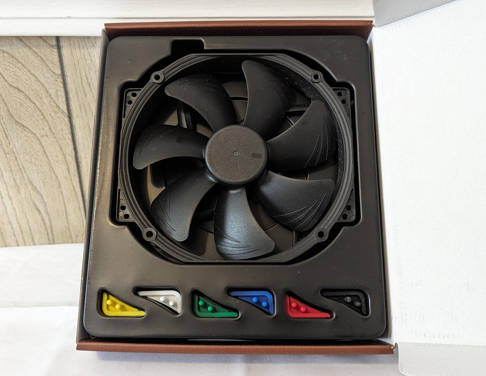 Noctua NF-A15 HS-PWM Chromax.Black.Swap Case/Heatsink upgrade Fans 140mm x 150mm x 25mm