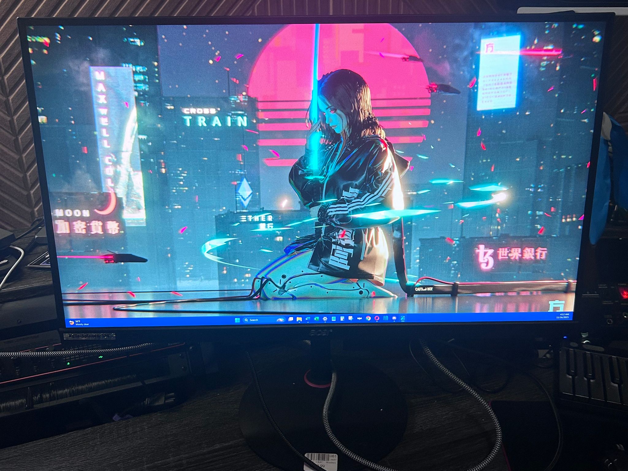 Acer Nitro 27" 4K (160hz) (3840 x 2160) Gaming Monitor (XV272K)