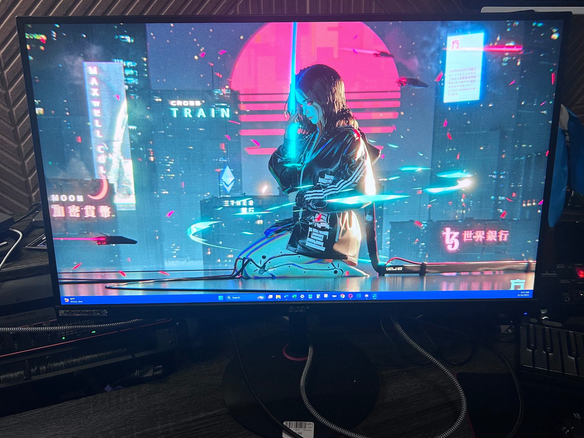 Acer Nitro 27" 4K (160hz) (3840 x 2160) Gaming Monitor (XV272K)