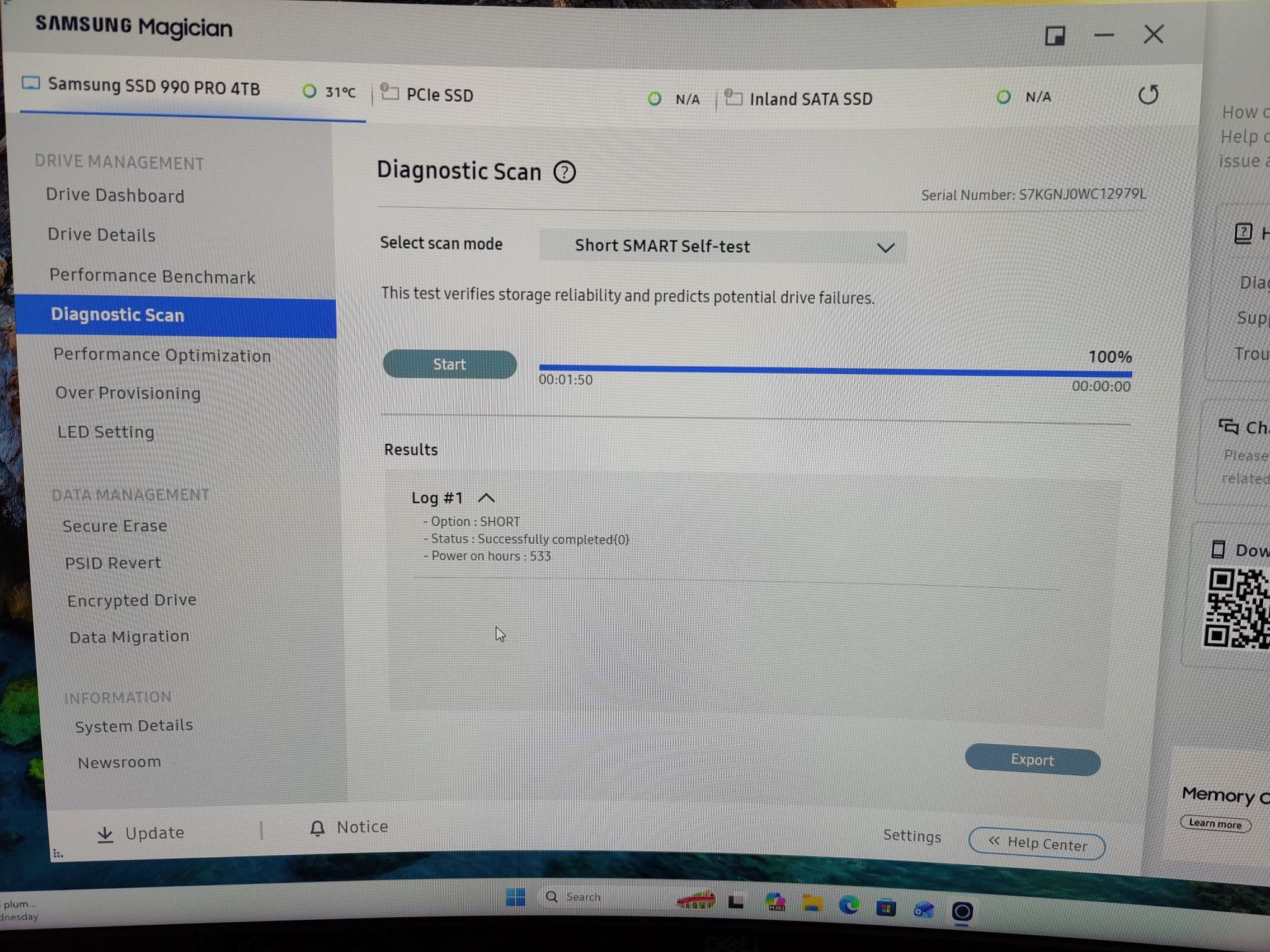 Samsung 990 Pro 4TB
