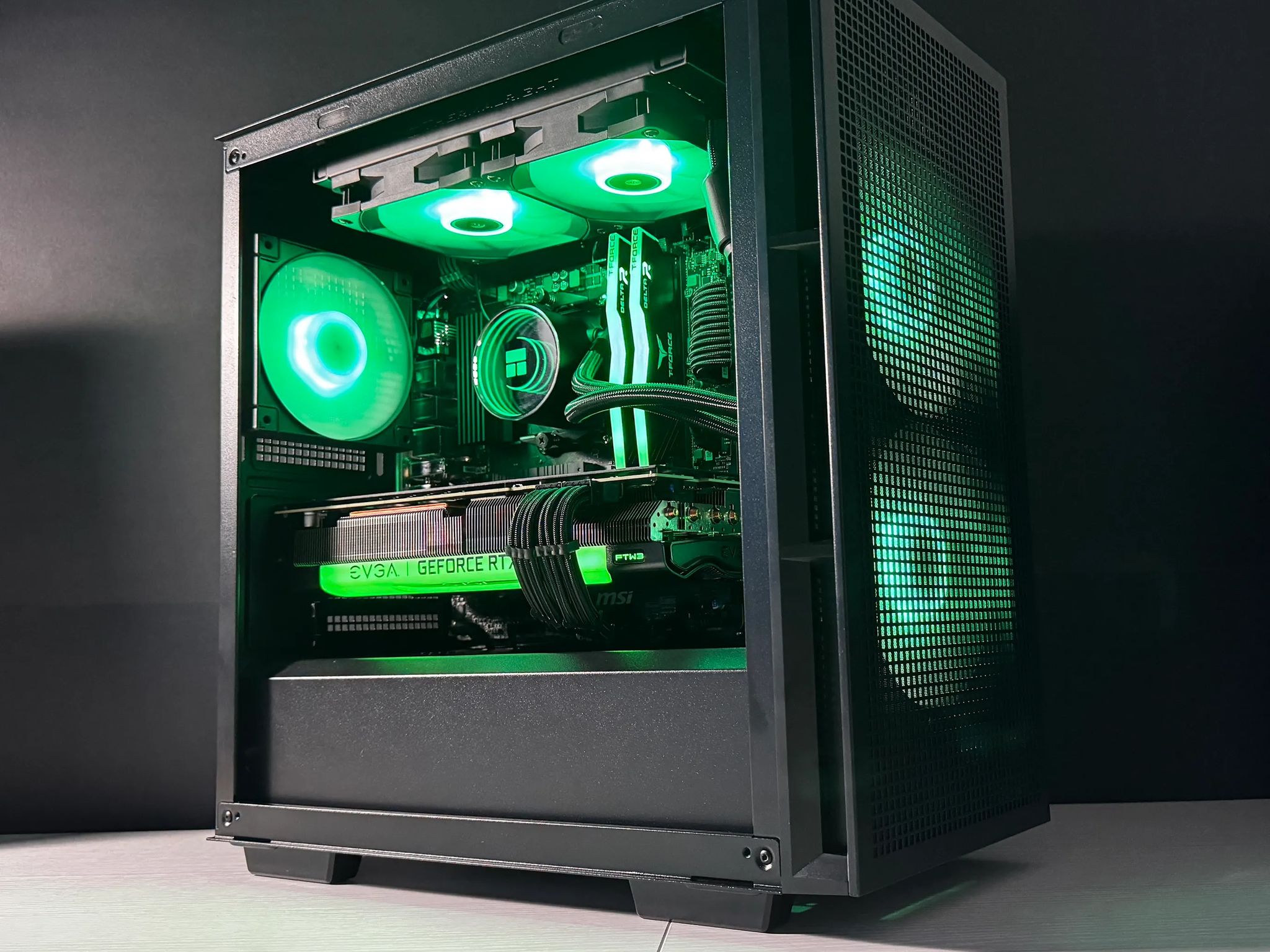 🟢EMERALD🟢 Gaming PC | AMD Ryzen 5 5600x | 16GB DDR4 | RTX 3070 | 1TB m.2 SSD | Win11 PRO | Wi-Fi