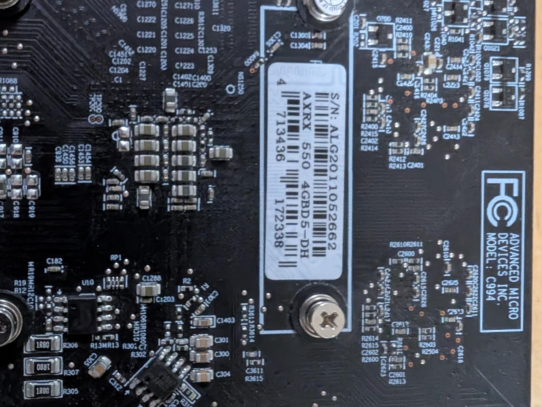 PowerColor AMD RX 550 4GB