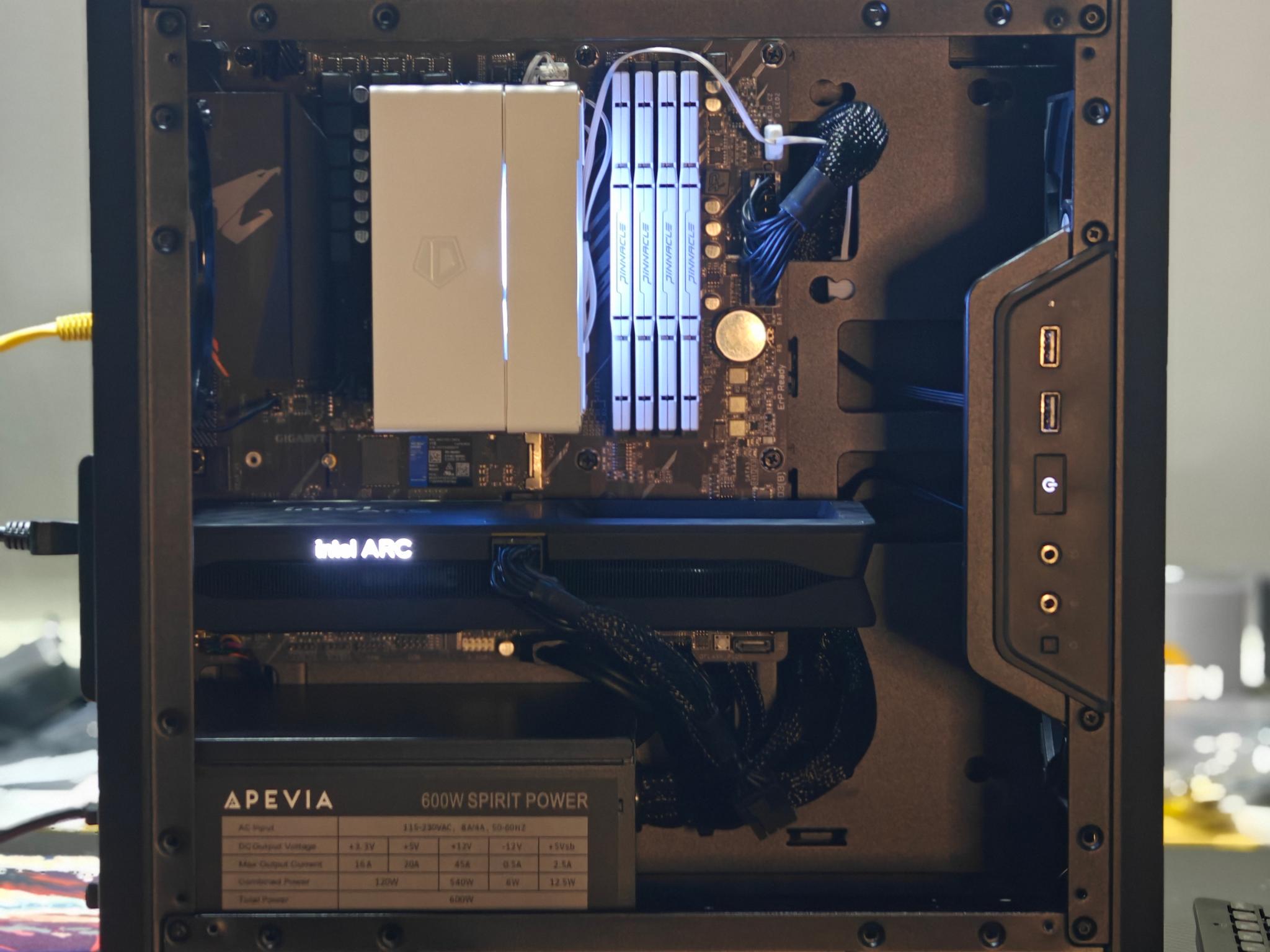 GAMING PC|AMD RYZEN 5 5600T|INTEL ARC B580 12GB|32GB DDR4 3200|1TB NVME SSD|WINDOWS 11 PRO