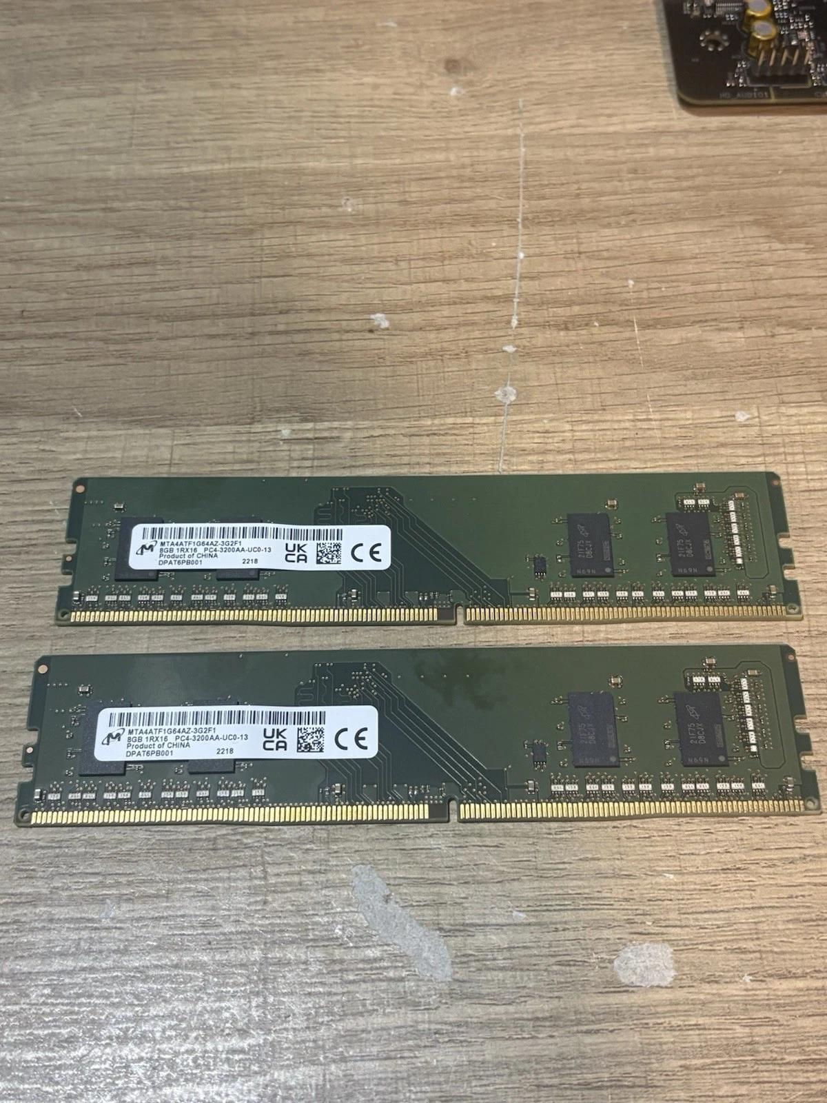 Ryzen 5 1600, AsRock A-520M, 2x8GB