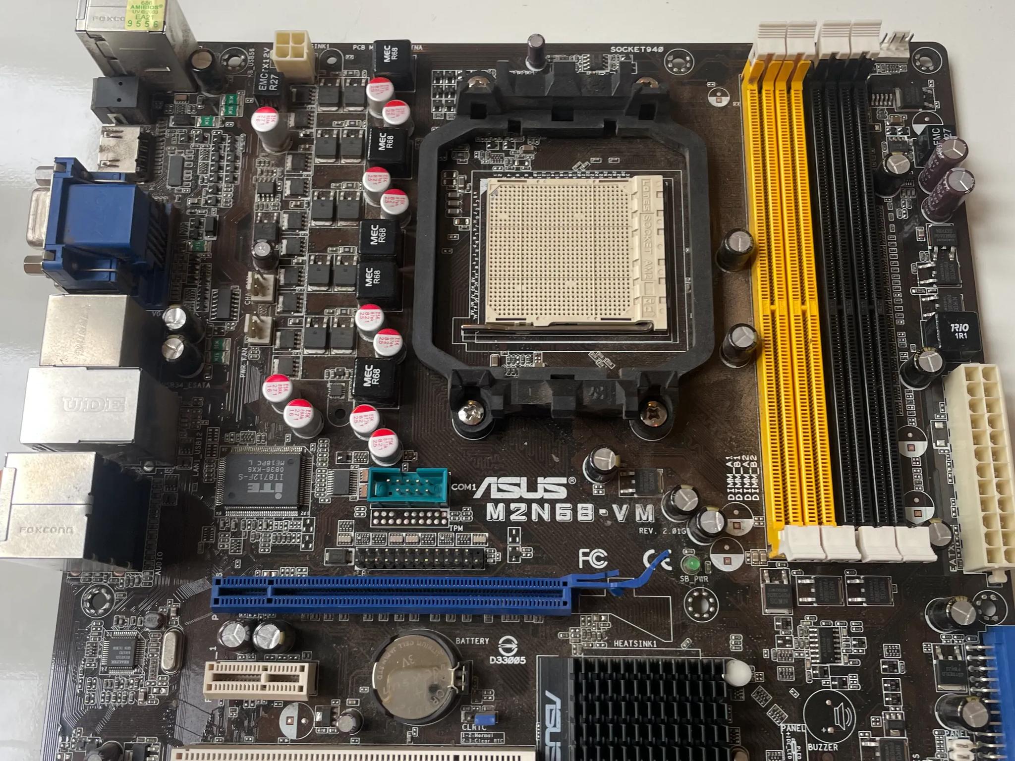 Tech deal AMD athlon 64 X2 plus 2GB DDR2 and AM2 mobo