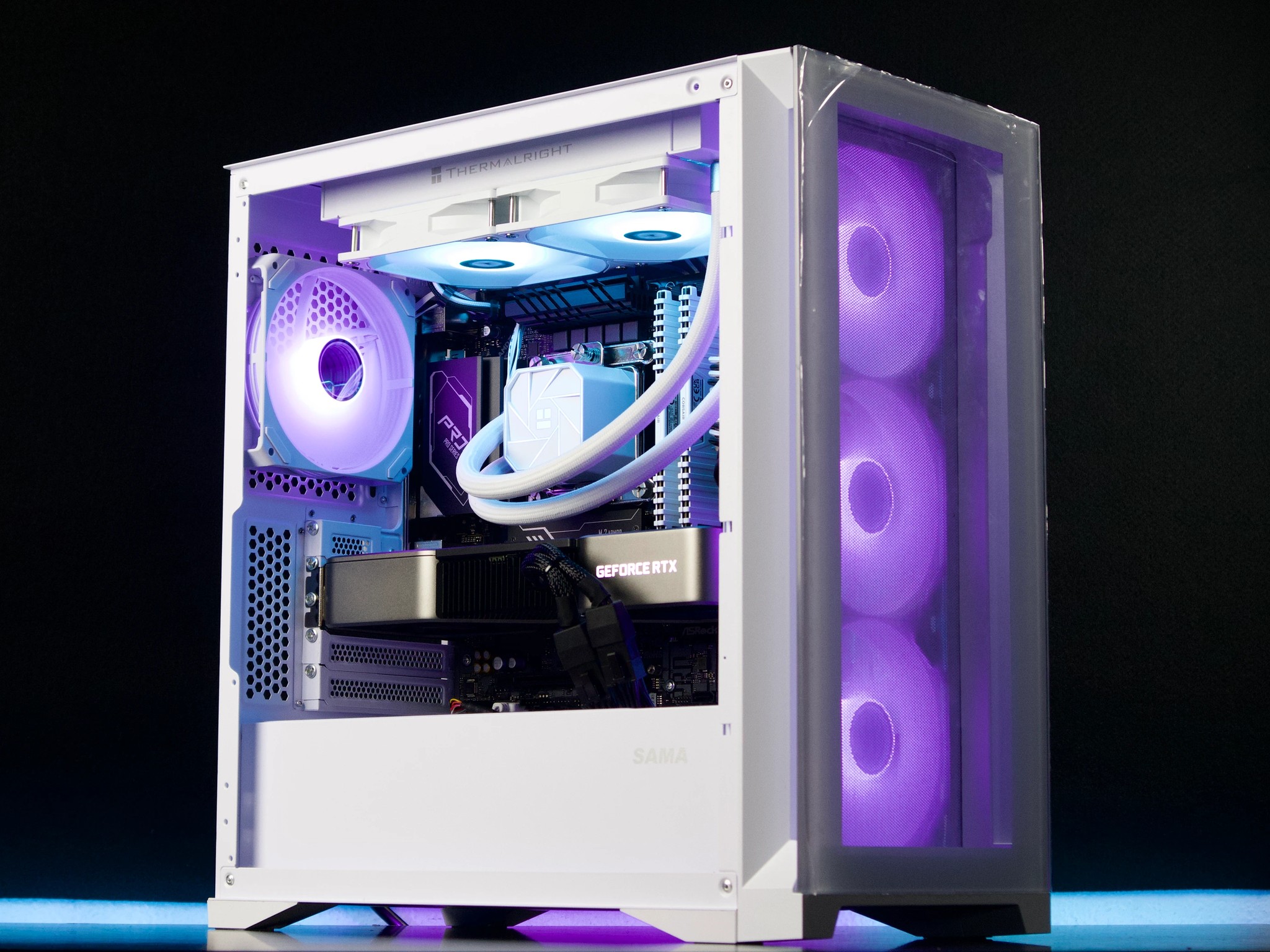 💜🤍💜 RTX 3080 ⚪ Intel i5-12600KF 🟣 32GB RAM ⚪ 1TB NVMe