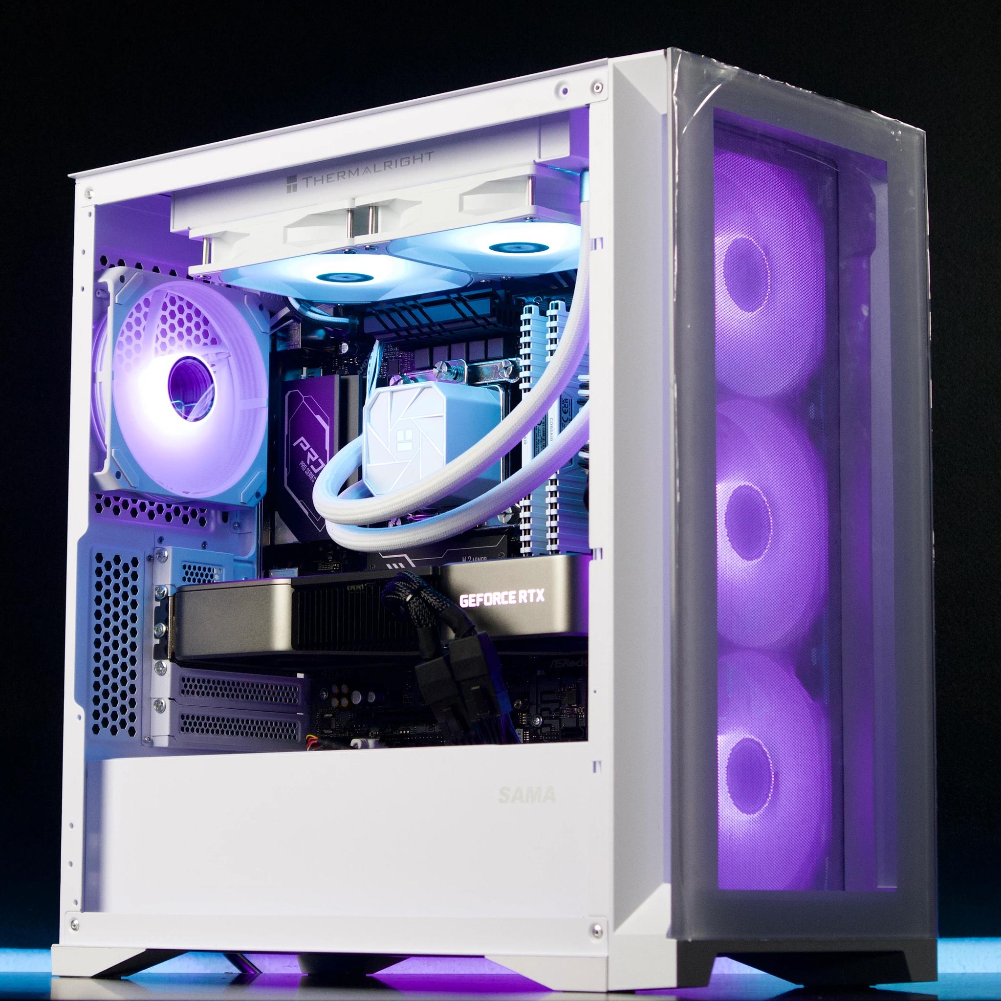 💜🤍💜 RTX 3080 ⚪ Intel i5-12600KF 🟣 32GB RAM ⚪ 1TB NVMe
