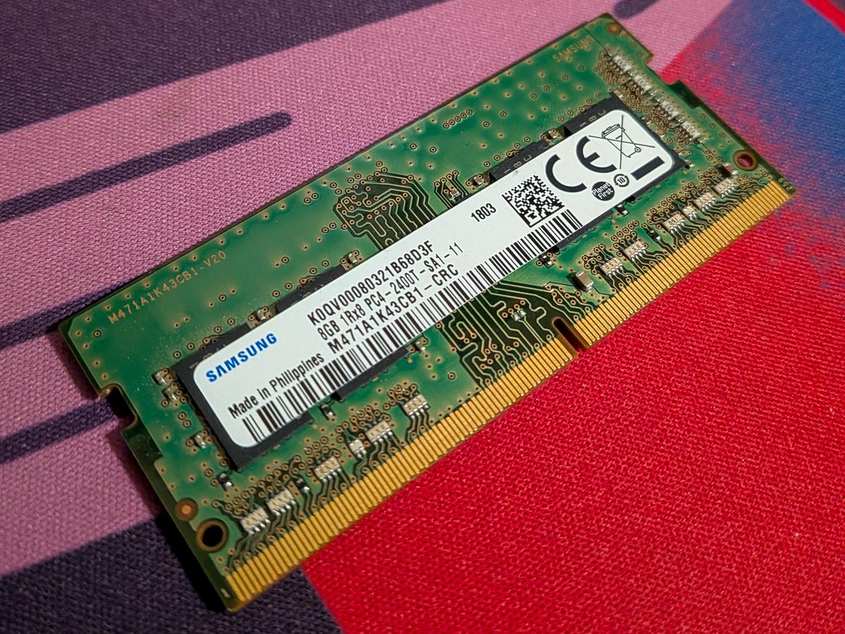 Samsung 8GB DDR4 Laptop SO-DIMM 2400T