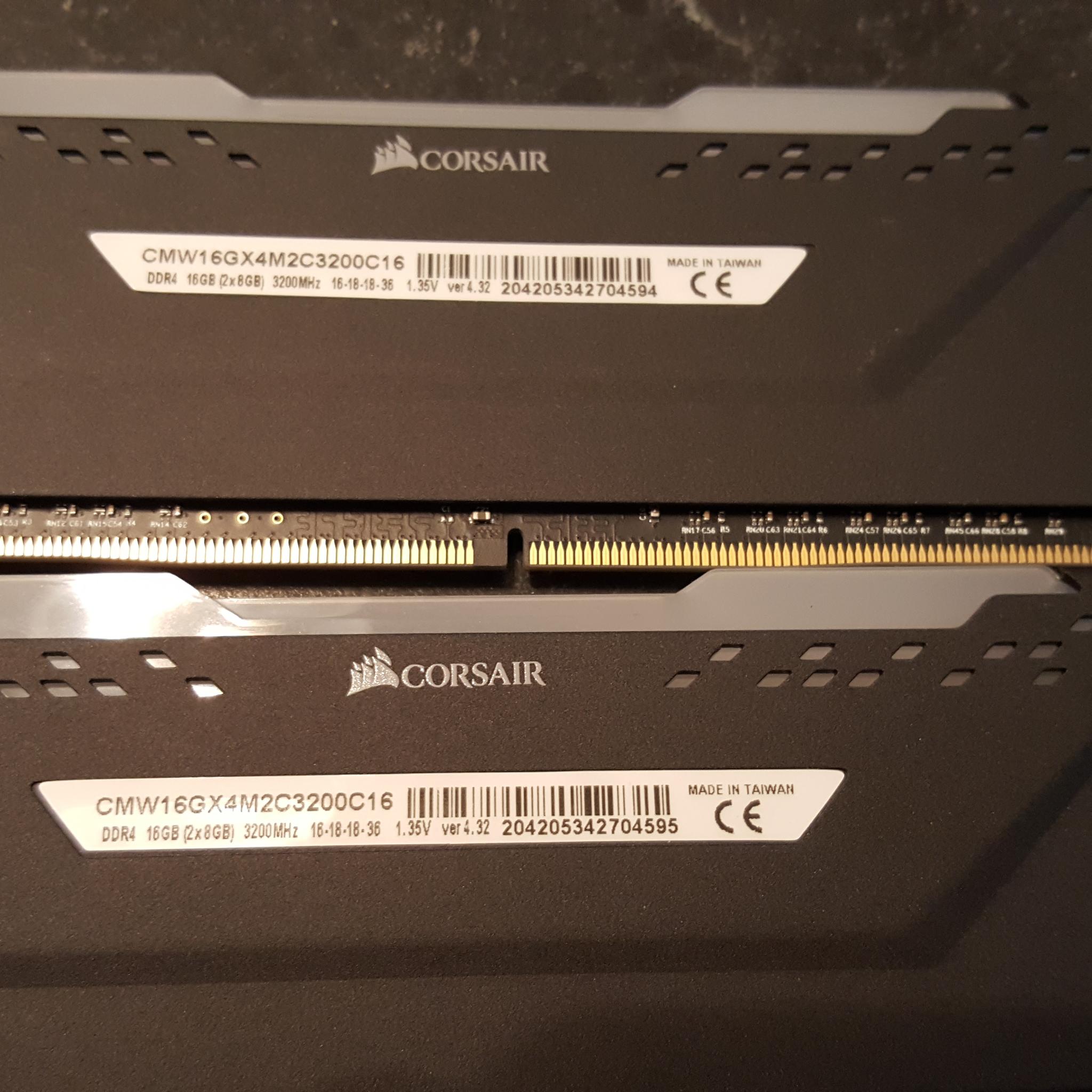 Corsair Vengeance RGB PRO DDR4 3200MHz CL16 16GB