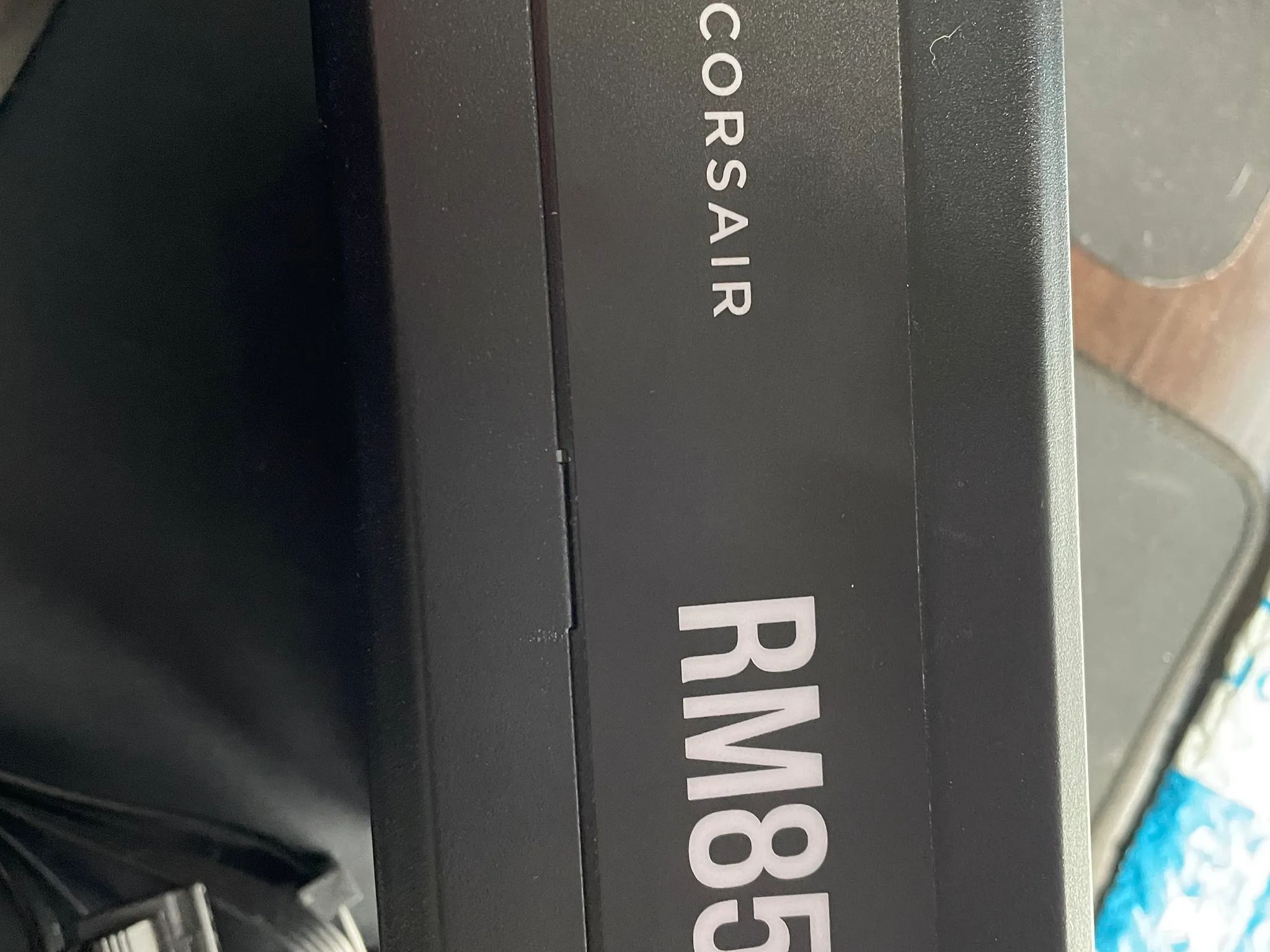 Corsair RMx (2021) 850 W 80 + Gold Certified Fully Modular Power Supply - Great condition