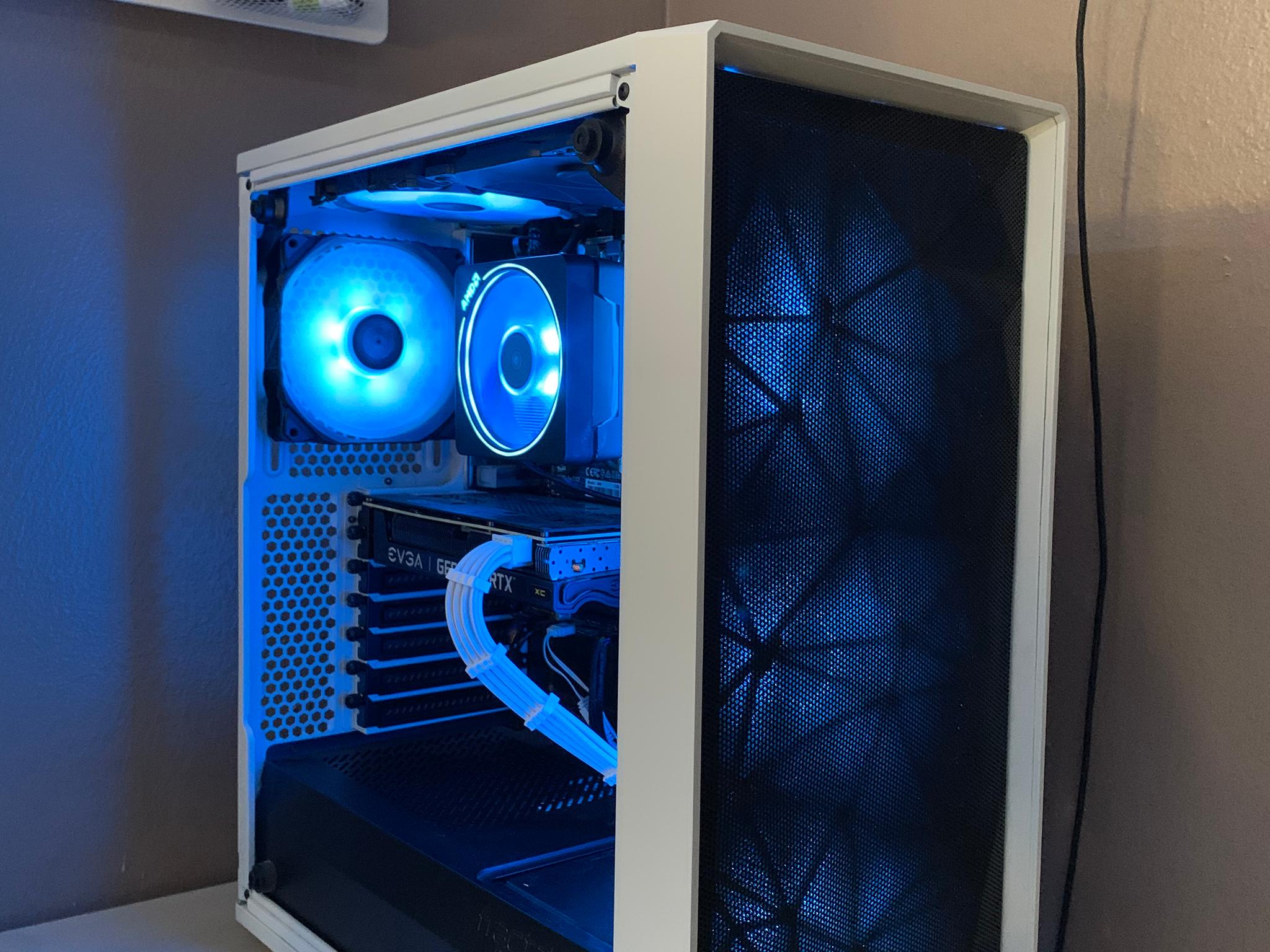 BLACK AND WHITE GAMING PC | 3060 12GB | RYZEN 5 3600 | 32GB RAM | 2TB | BLACK FRIDAY