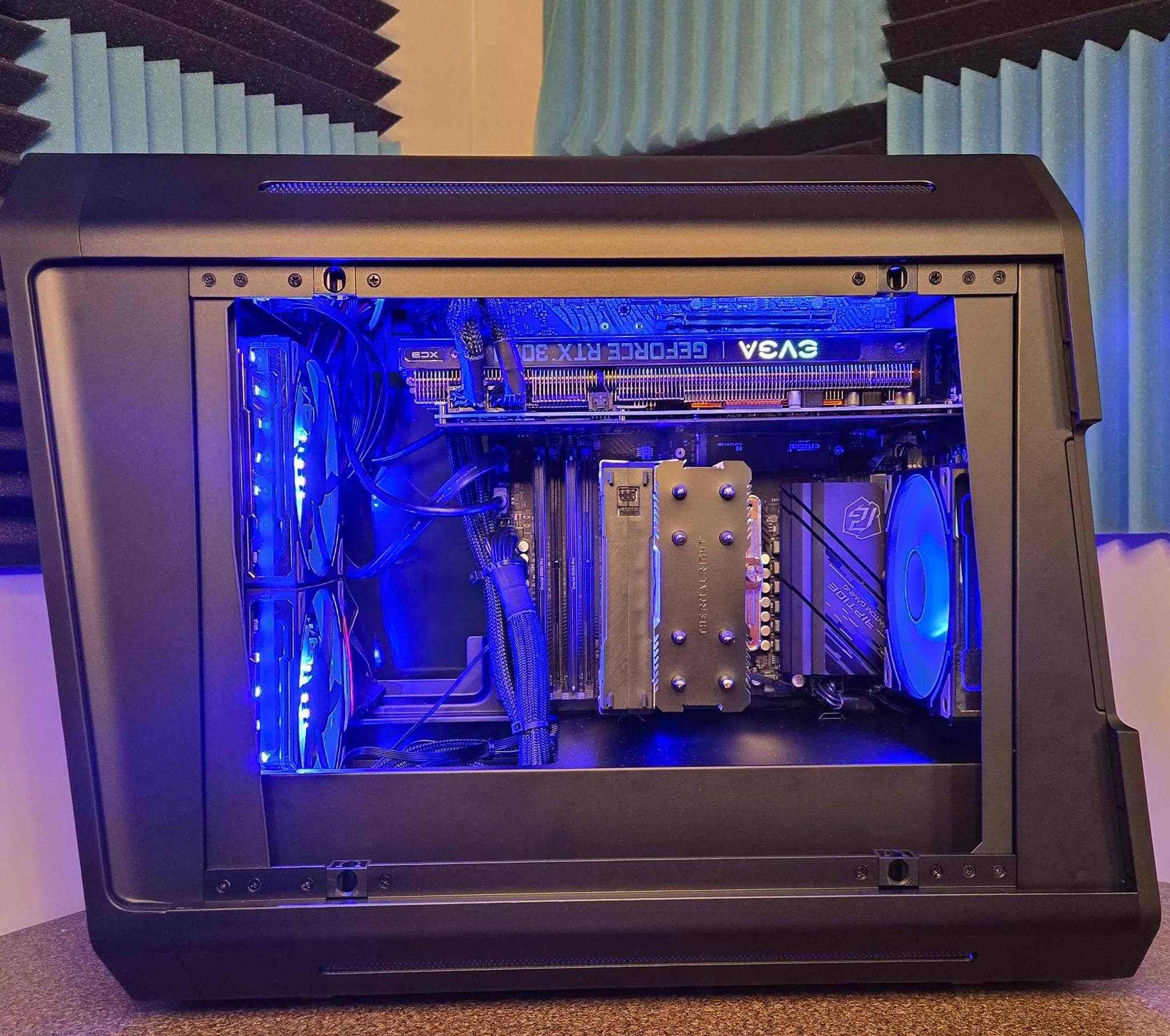 Handstand: 5900X RTX3070 32GB inverted micro-sized build