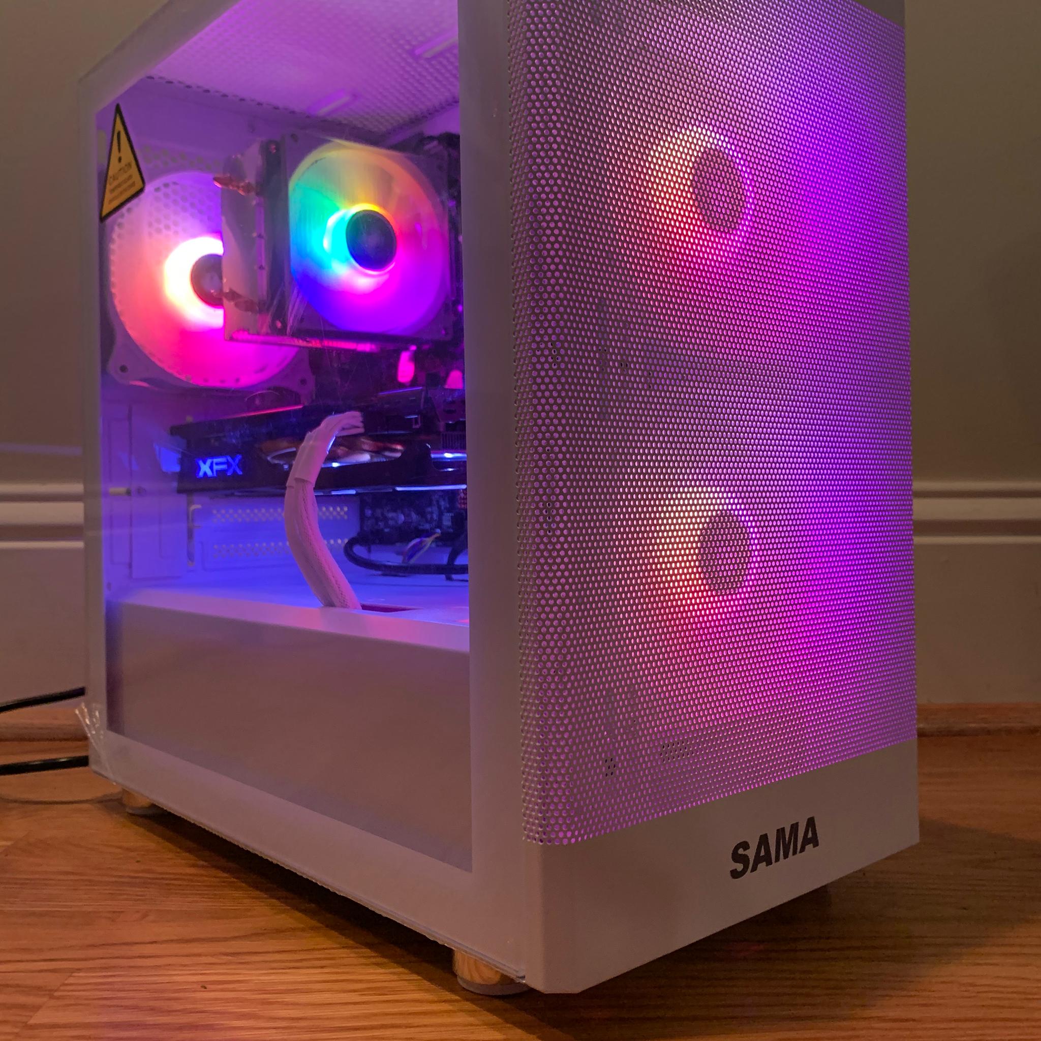i5 6500 RX 480 4GB WHITE FORTNITE READY GAMING PC 16GB RAM 1TB SSD WINDOW 10