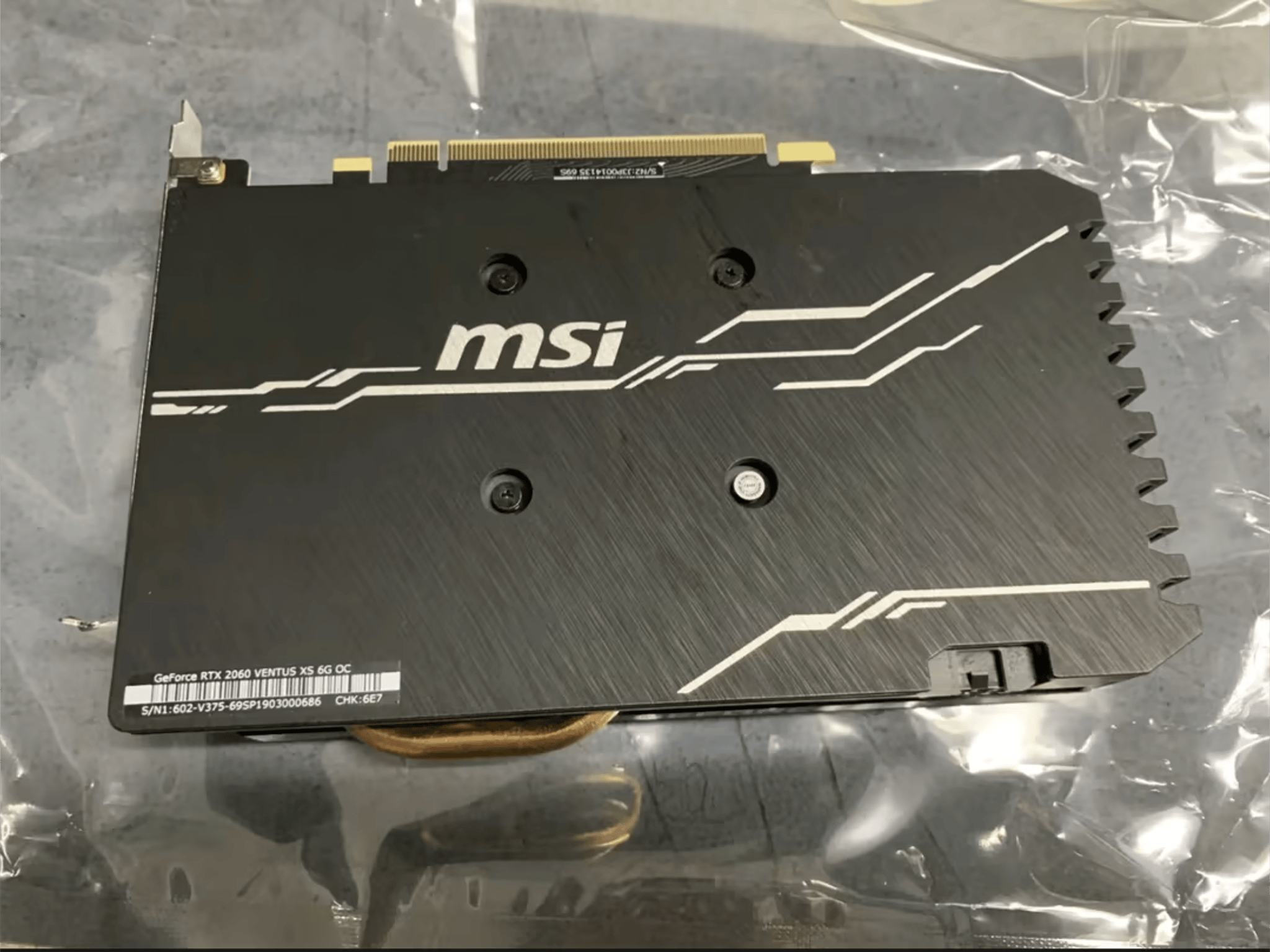 MSI NVIDIA GeForce RTX 2060 Ventus XS 6GB OC