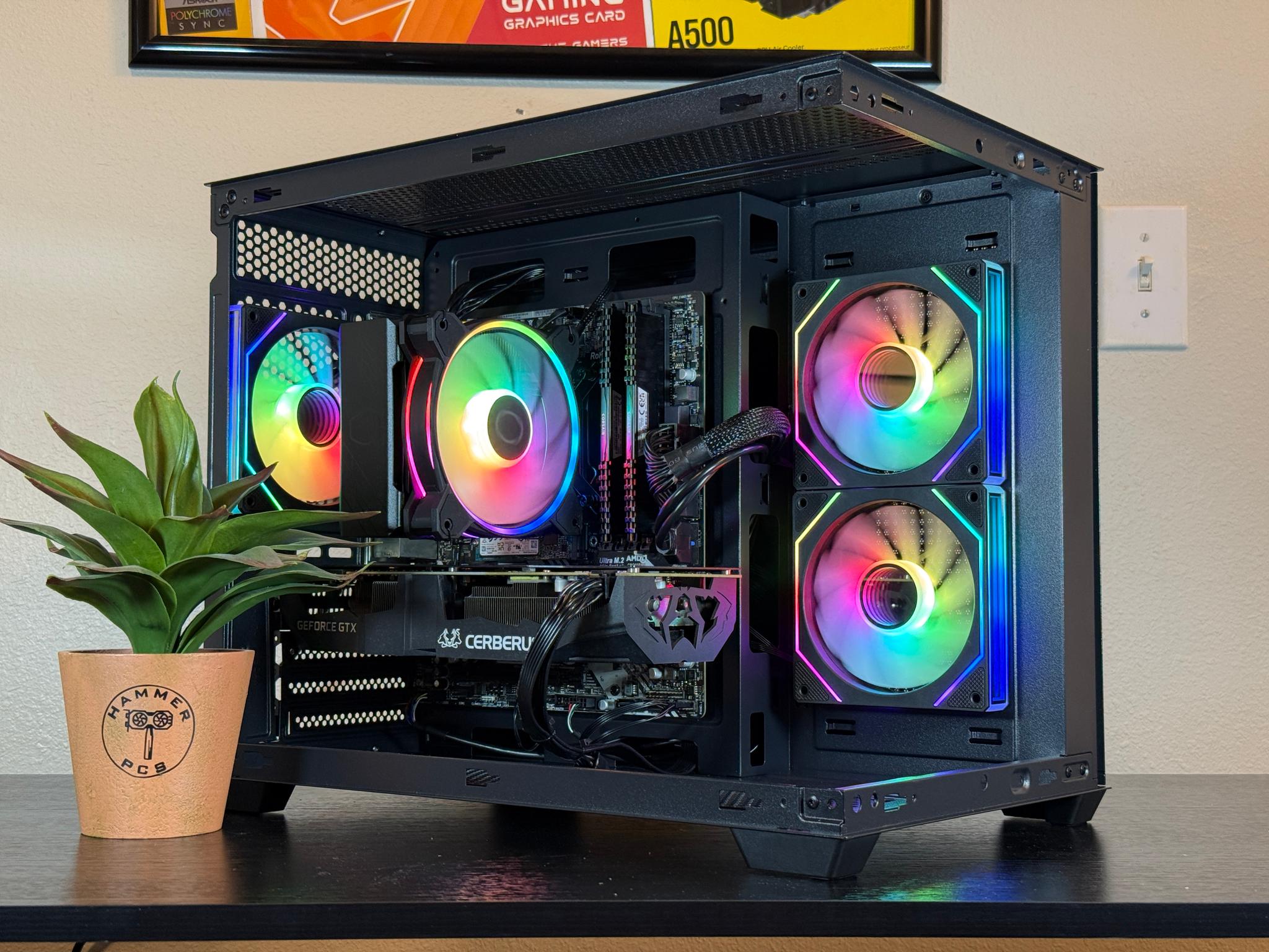 ⭐GTX 1070 Ti, Intel i5-9500, 16gb RAM, 512gb SSD⭐| Custom Gaming PC | Fortnite, Valorant, CS2, More!