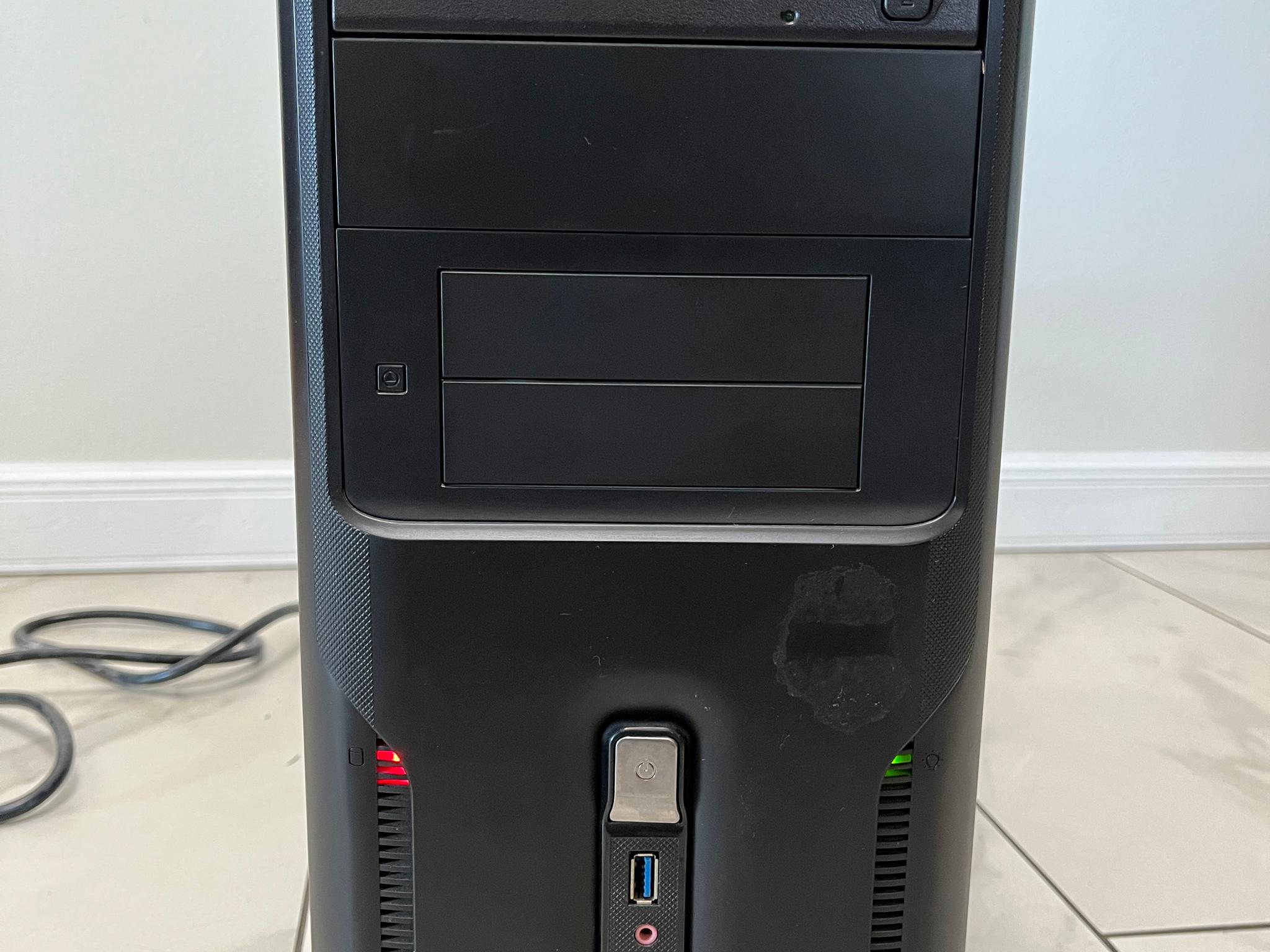 NVIDIA RTX 2060, Intel Core i5-7500, 16GB RAM, 480 GB SSD - Sleeper Office Gaming PC w/ Wi-Fi & BT
