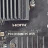 FOR PARTS ONLY: MSI B550M PRO B550M-VC WIFI AMD AM4 DDR4 mATX Motherboard