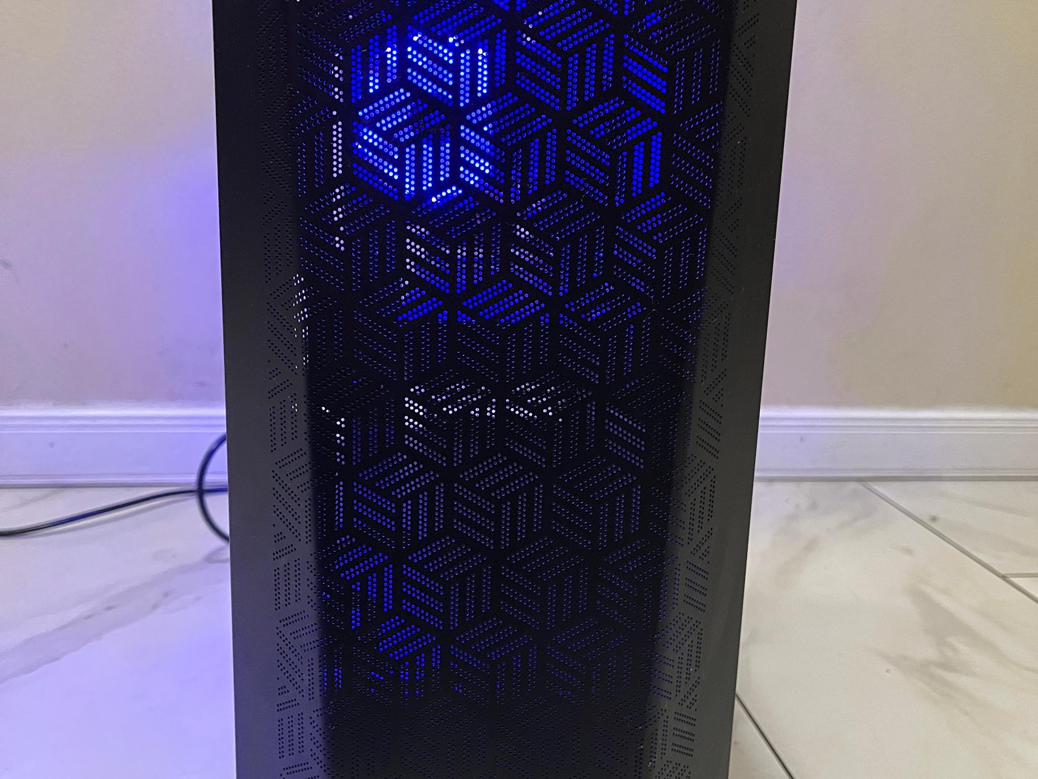 🟠🔥NVIDIA GTX 1080, Intel i3-9100, 12GB RAM, 500 GB SSD, High Performance RGB Gaming PC w/ Remote 🖥️🔵