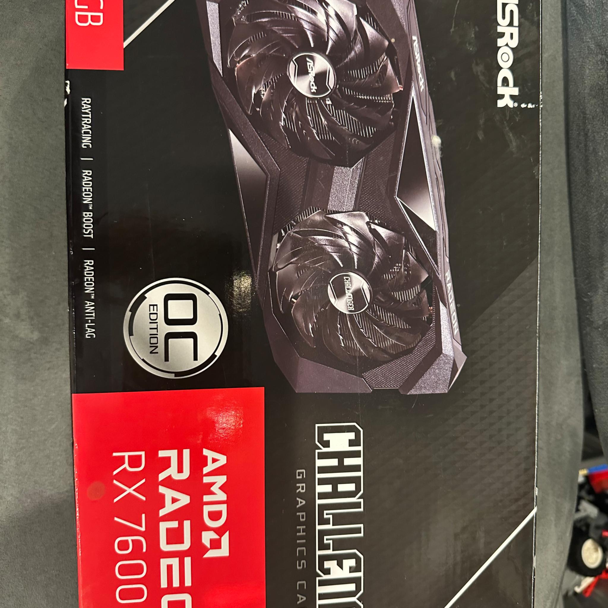 AMD Radeon RX7600 8GB OC  Challenger edition