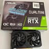 ASUS RTX 3060 Ti V2 Mini LHR Overclocked Dual-Fan 8GB GDDR6 in excellent condition with original box