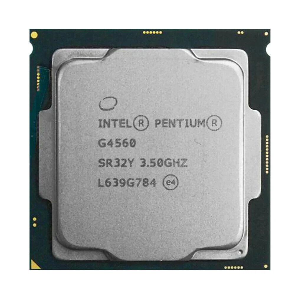 Intel Pentium G4560 Dual Core CPU (3M Cache 3.50GHz 7th Generation)