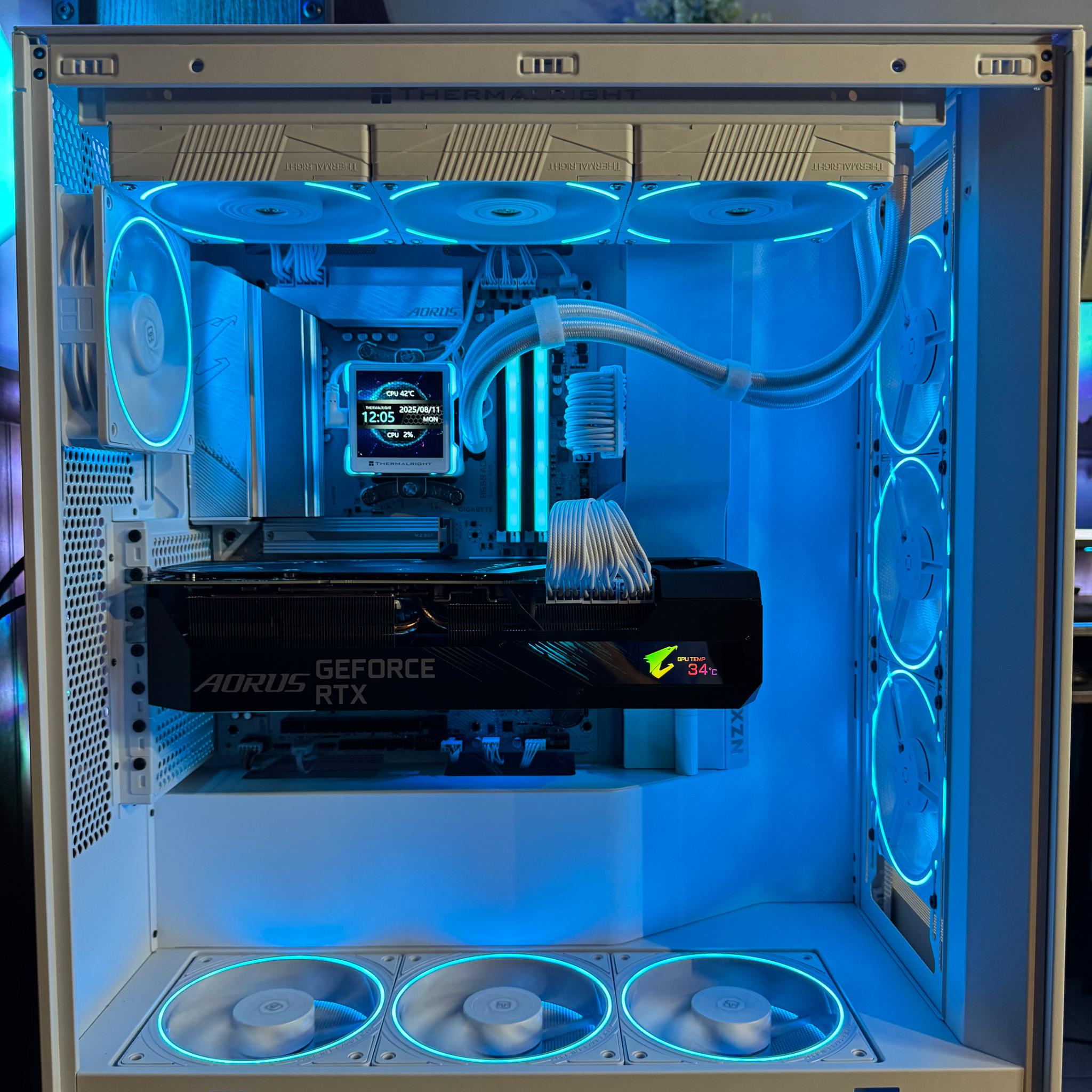Gaming PC Gigabyte 3080 Extreme, AMD Ryzen 7600x3d,