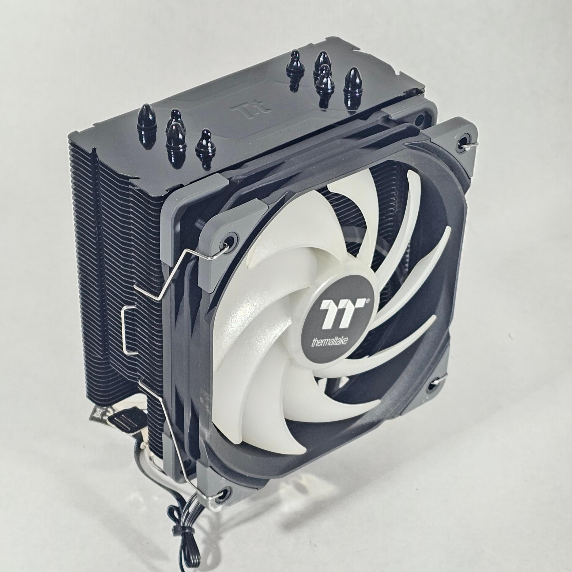 Black Thermaltake CPU Cooler with RGB Fan - Ready to Ship