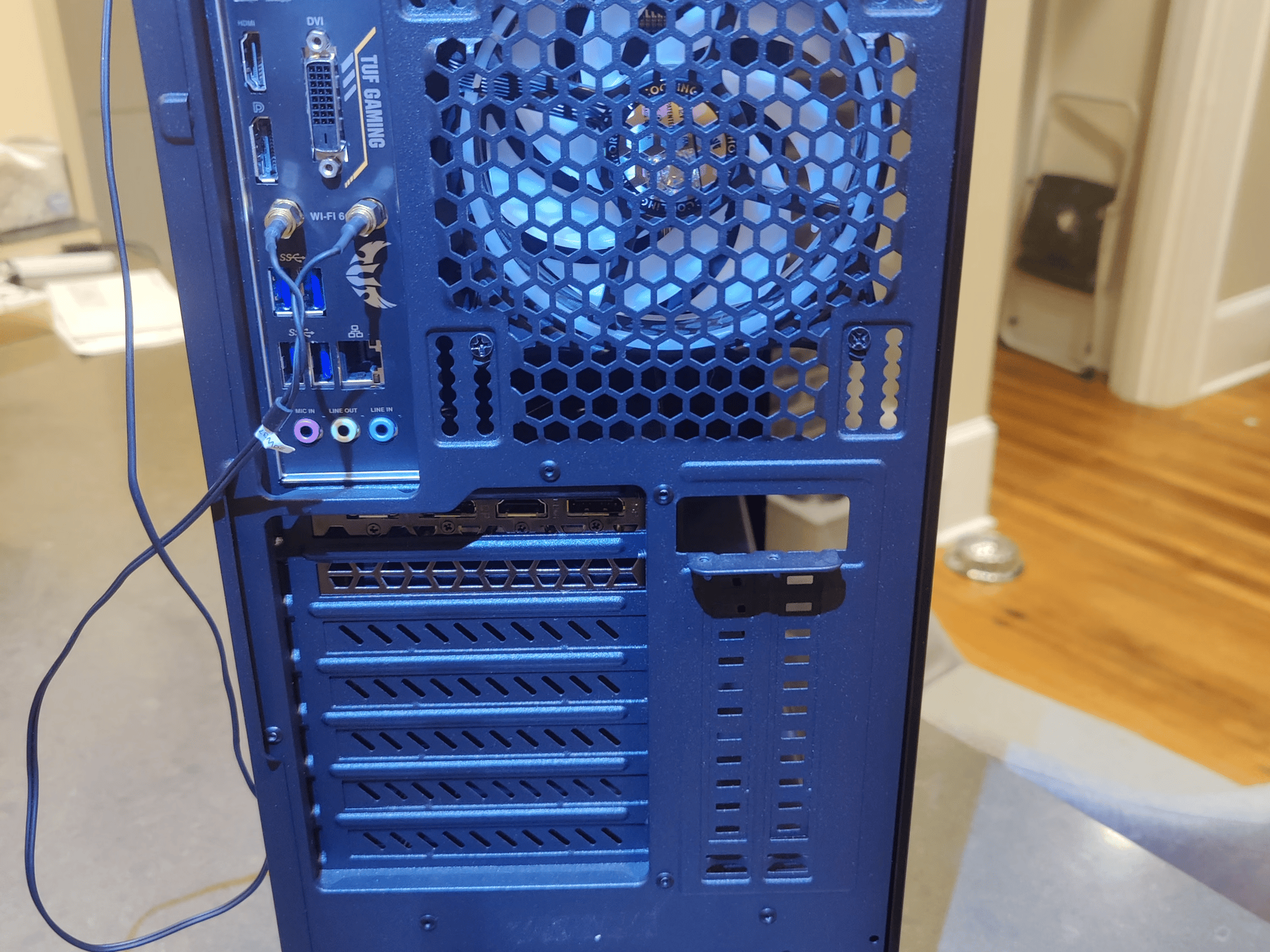 Custom gaming PC, RTX 3070, i7-10700