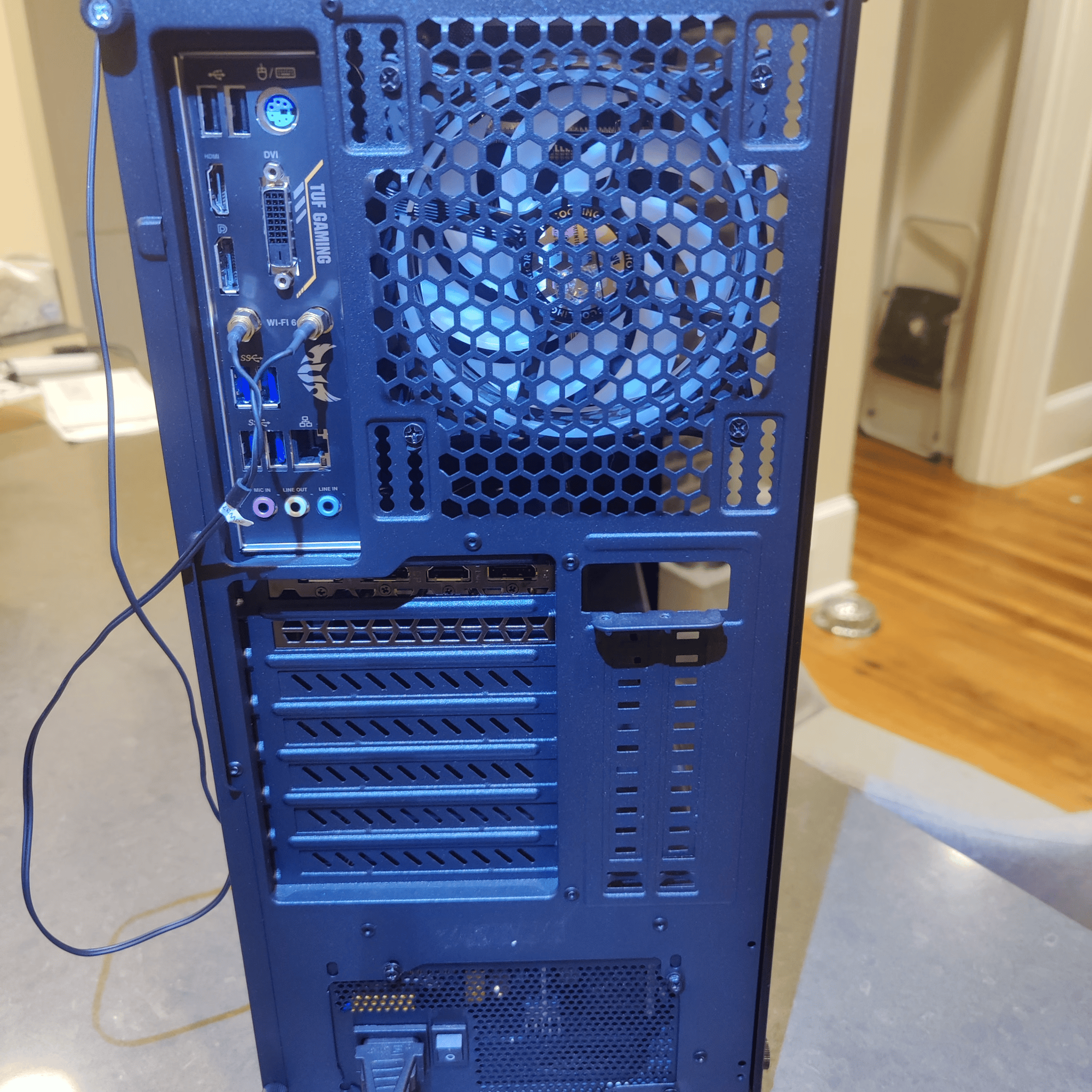 Custom gaming PC, RTX 3070, i7-10700