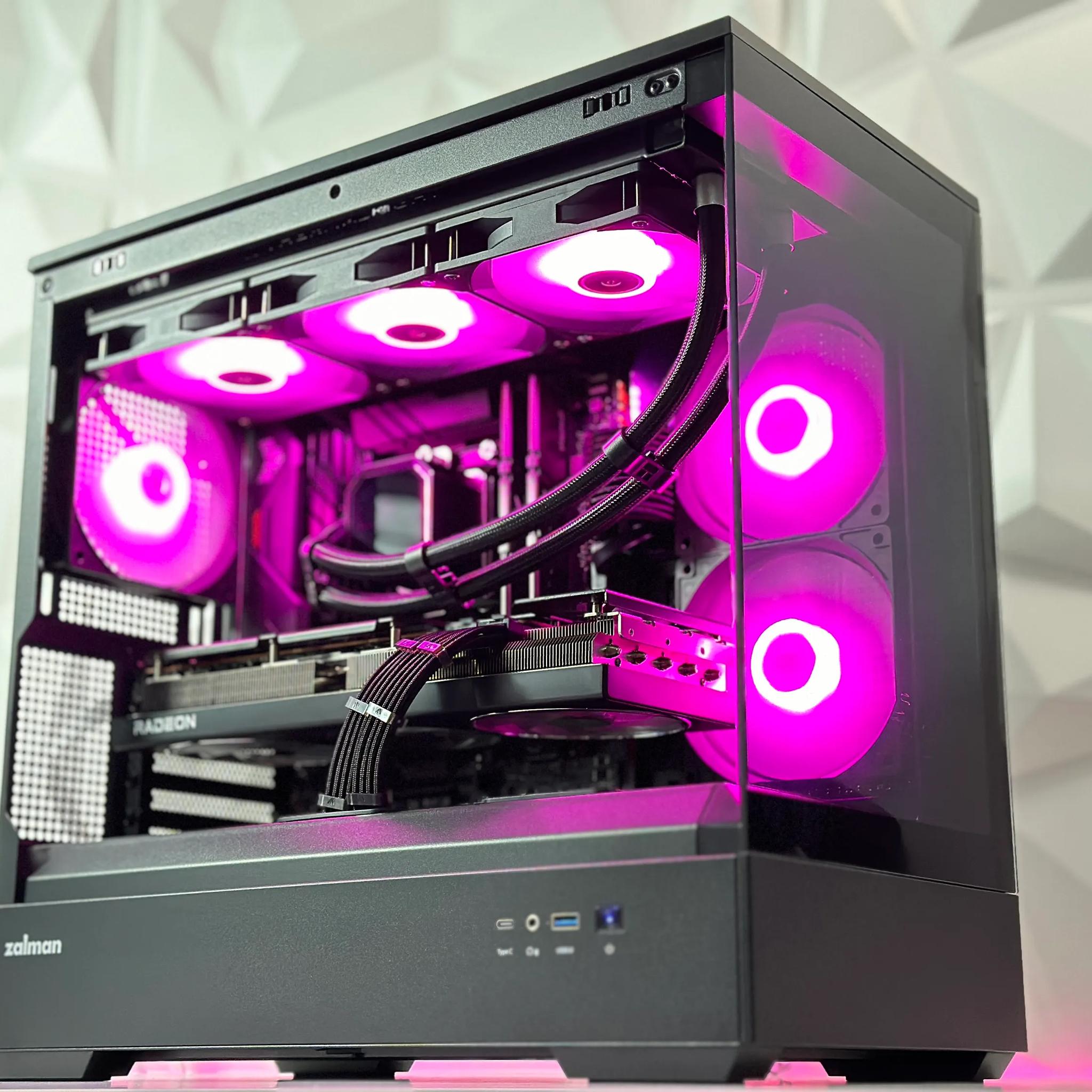 🌌🔫Dark Trooper||Liquid Cooled Gaming PC 🌌AMD RX 7800 XT 16GB🌌Intel 12600KF🌌32GB DDR4🌌1TB SSD