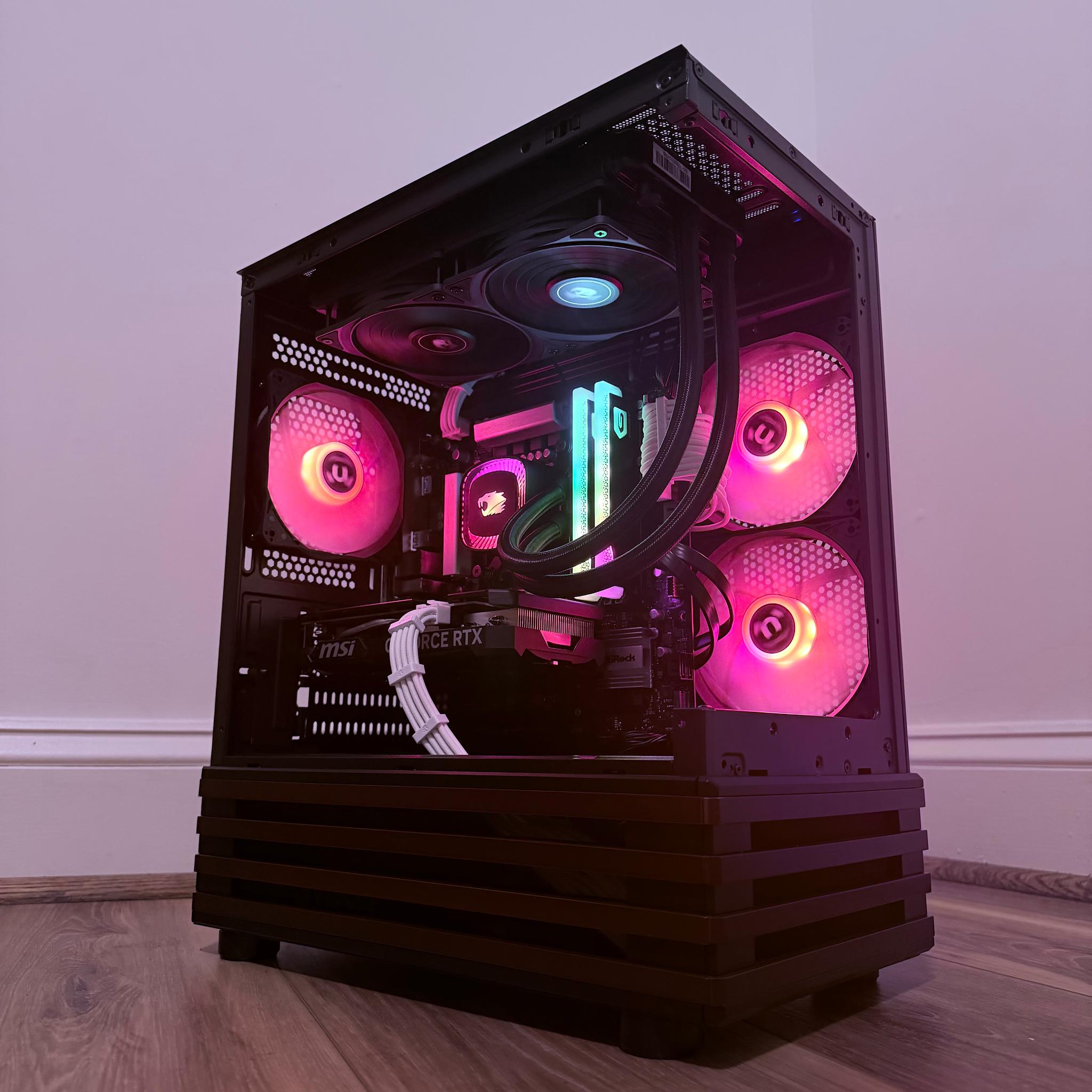 ⚫️"Carbon Pulse "⚫️| 1440p Gaming | Intel i7 13700F | RTX 4060 Ti 16GB | 32B DDR5 Ram | 2TB Storage