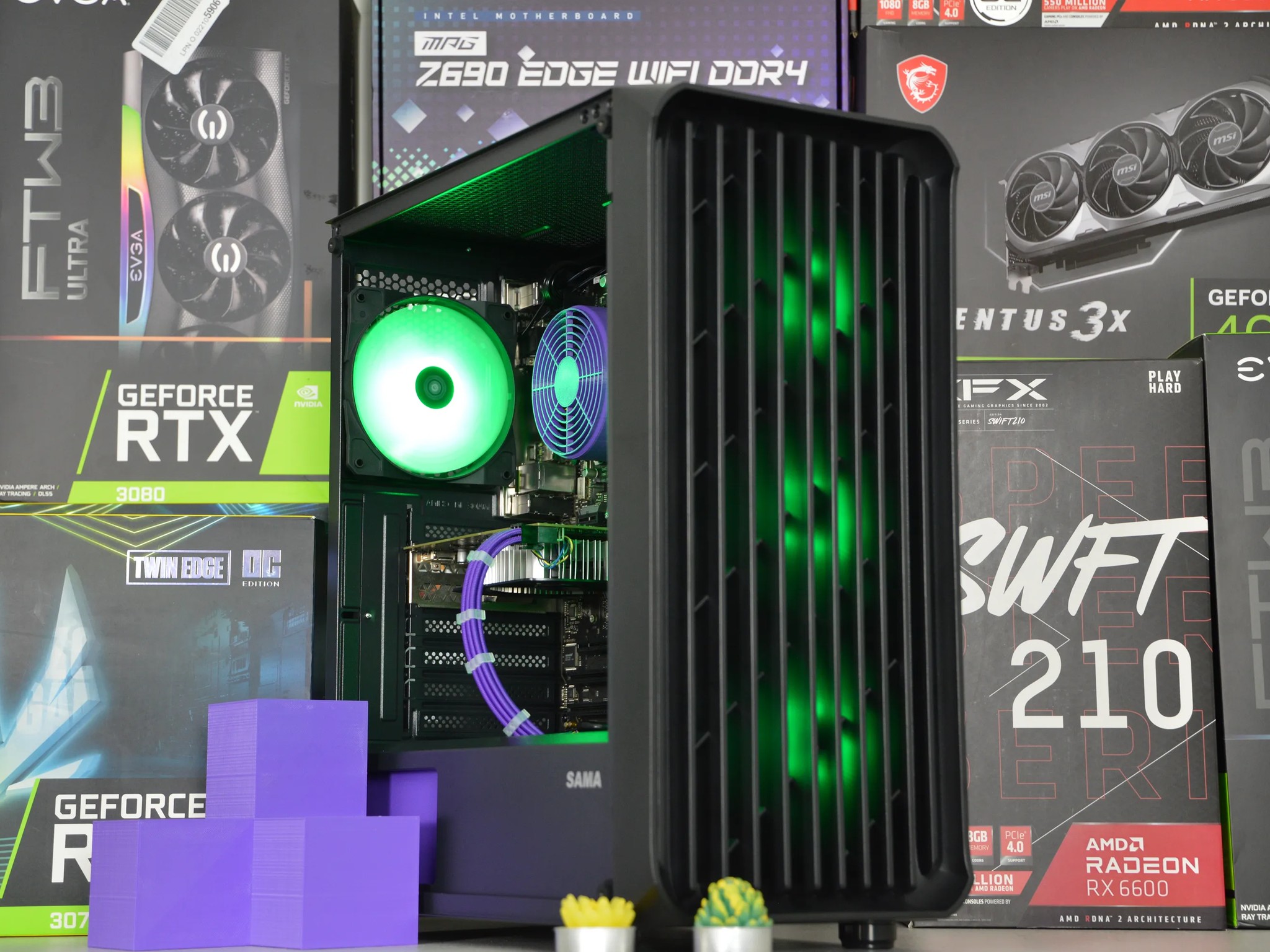 ⚫🟣| GTX 1060 | INTEL i5-8400 | 16GB DDR4 RAM | 1TB NVME SSD | Royal Darkness |