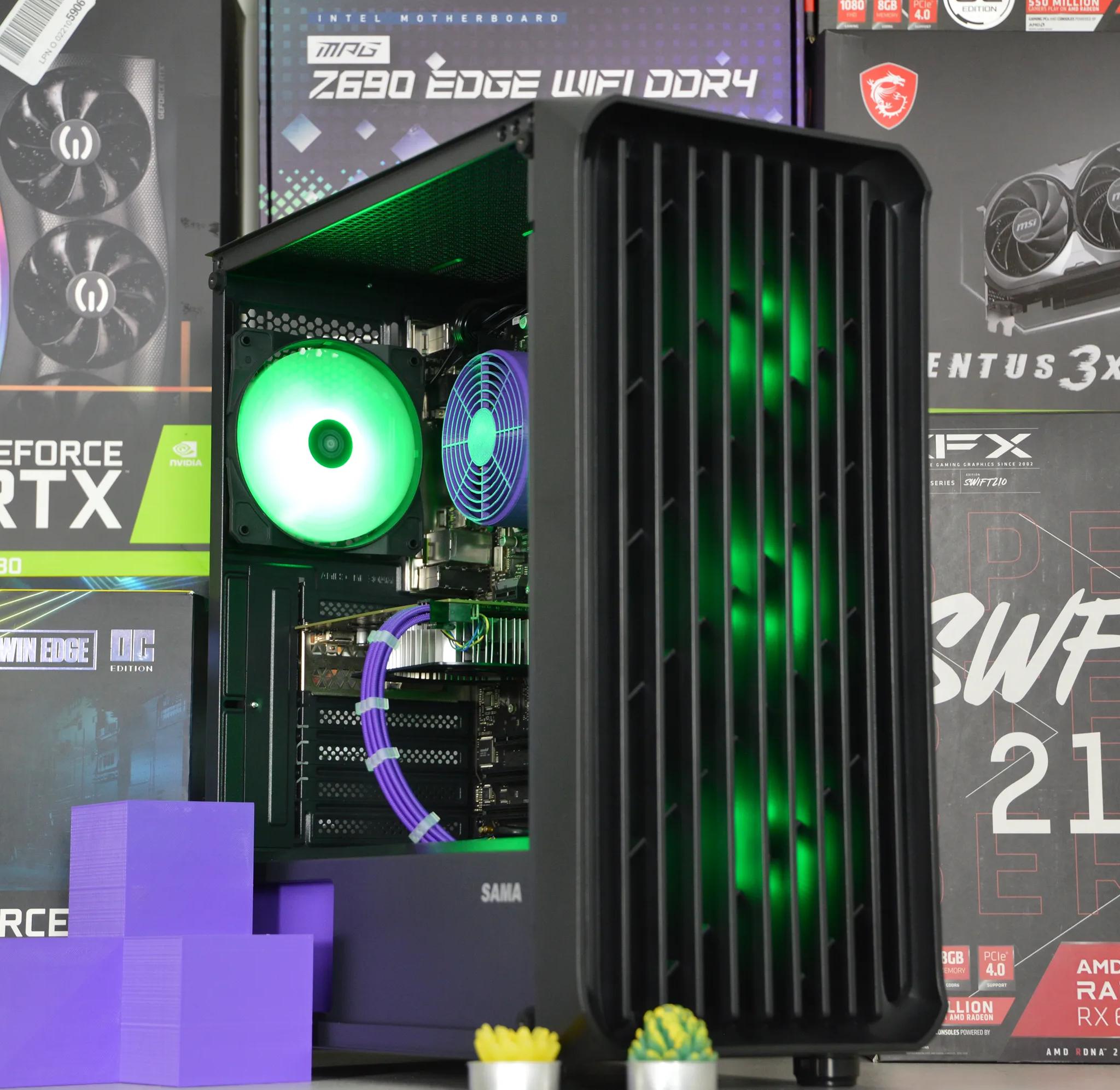 ⚫🟣| GTX 1060 | INTEL i5-8400 | 16GB DDR4 RAM | 1TB NVME SSD | Royal Darkness |