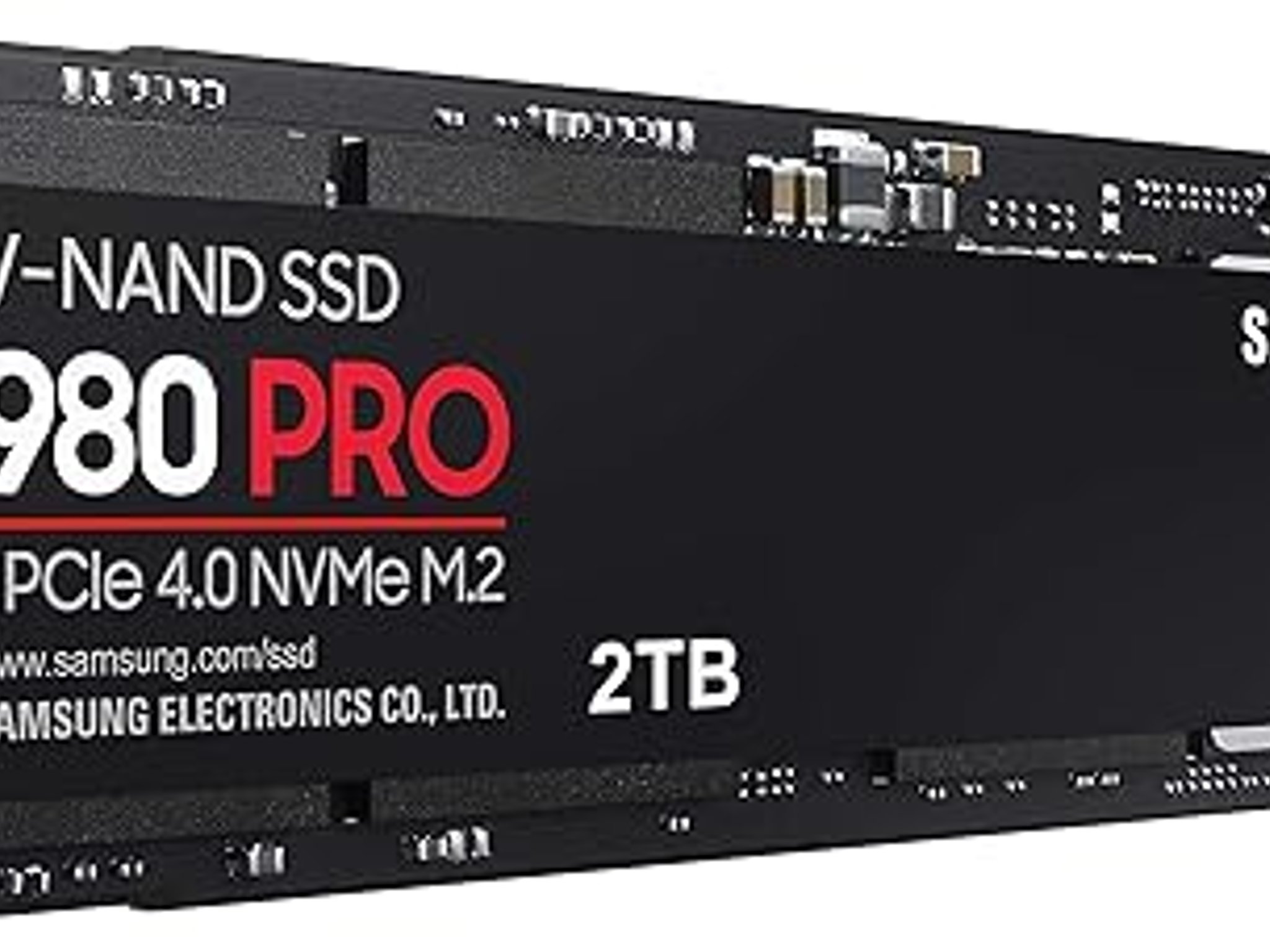 SAMSUNG 980 PRO SSD 2TB PCIe NVMe Gen 4 Gaming M.2 Internal Solid State Drive Memory Card
