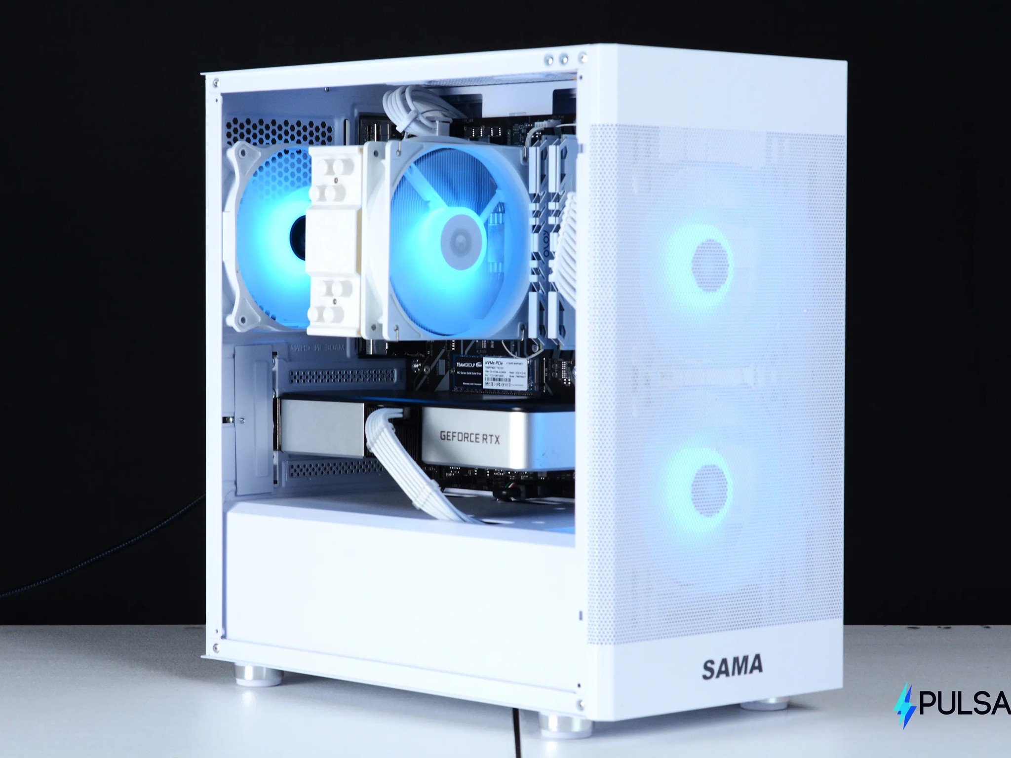 ⚪🟣 WISTERIA: RTX 3060 TI + Ryzen 5 + 16GB 3200MHz + 1TB SSD