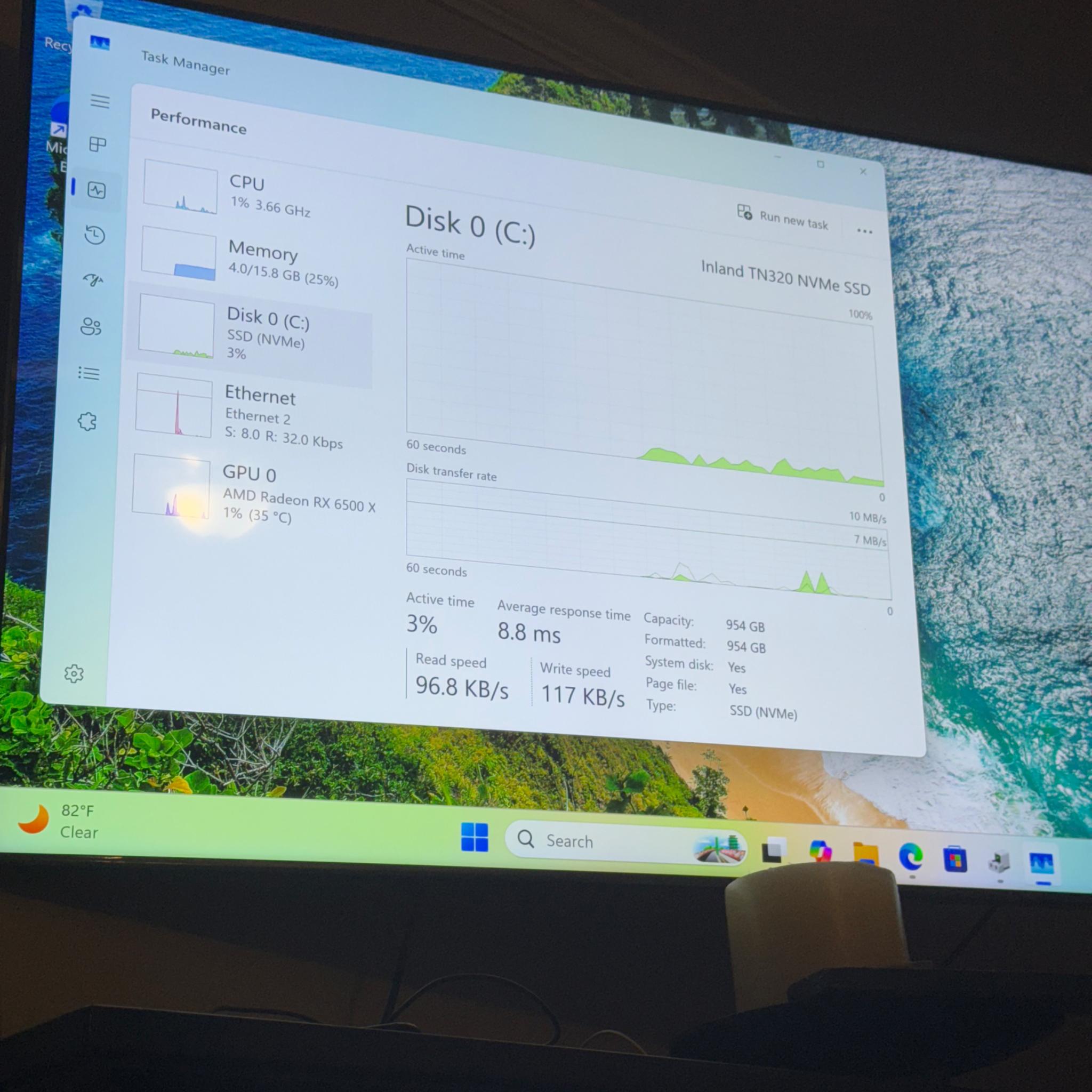 Gaming pc |Ryzen 5 4500| AMD 6500XT |1TB |