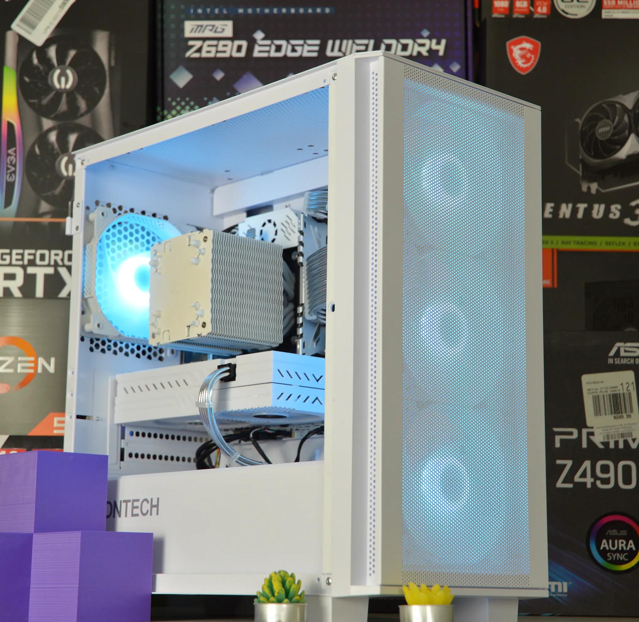 ⚪⚪| RX 580 8GB | INTEL XEON E5 2670 V3 | 16GB RAM | 512GB SSD + 1TB HDD | White-Out |