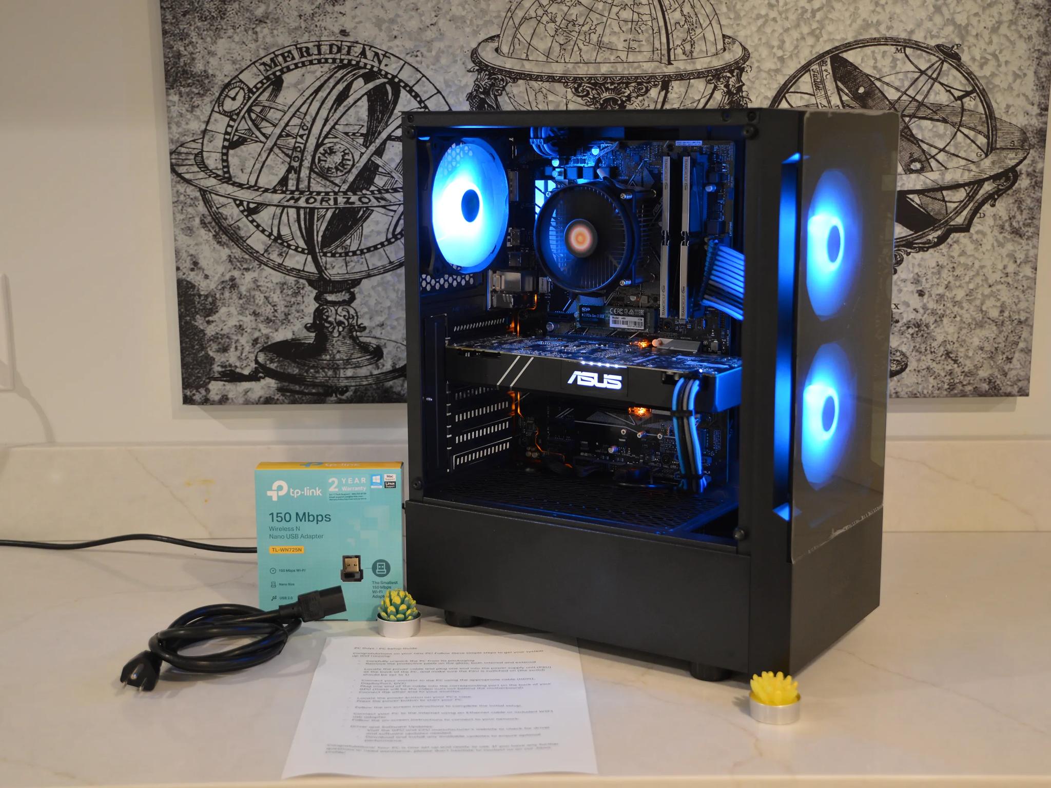 ⚫️🔵 Midnight Azure 🔵⚫️| Intel Core I7 8700K | NVIDIA GTX 1070 | 16GB RAM | 1TB NVME SSD |