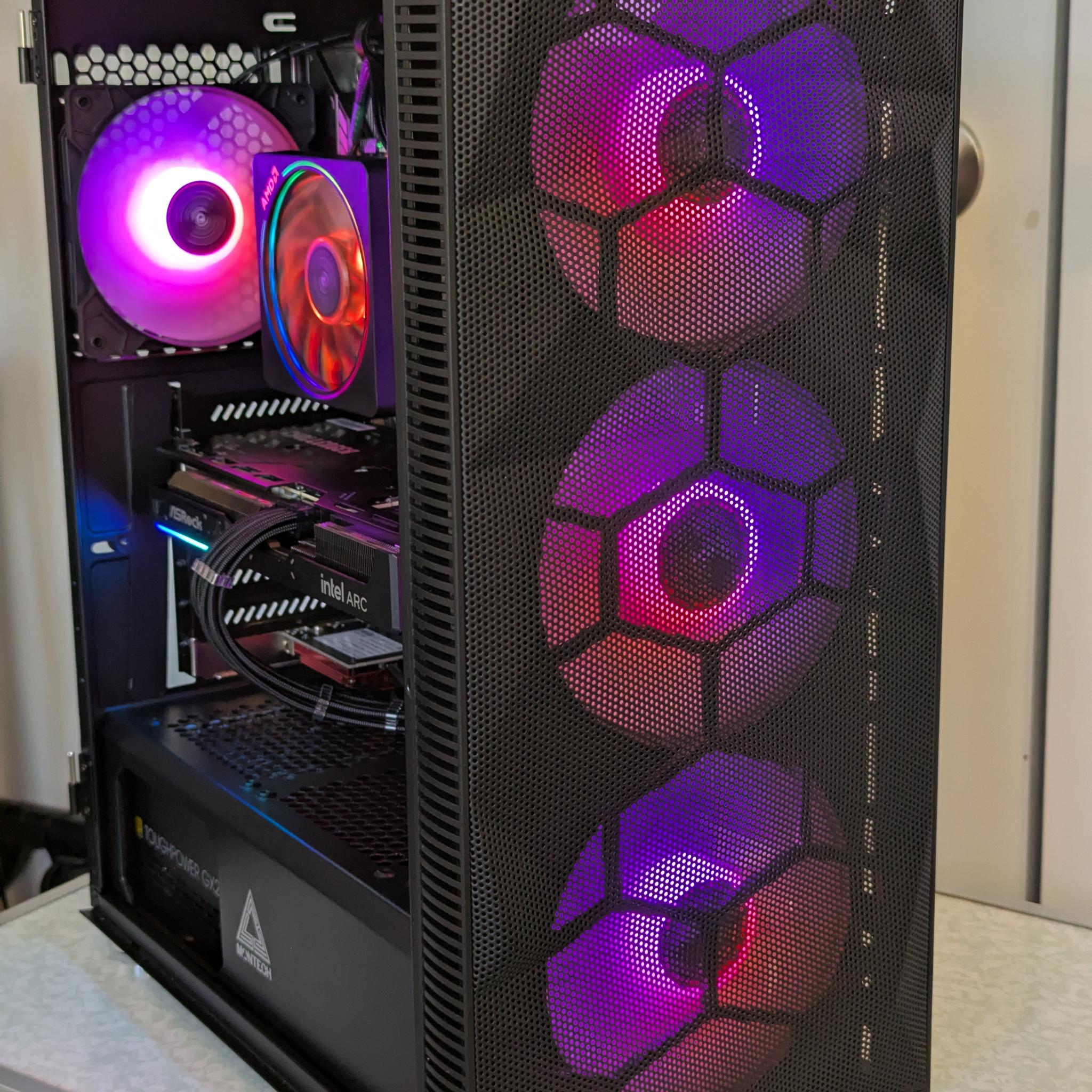 ARC B570 10GB GPU | Ryzen 7 3800X | 32GB RAM | 1TB NVMe |  RE9 Ready Gaming PC