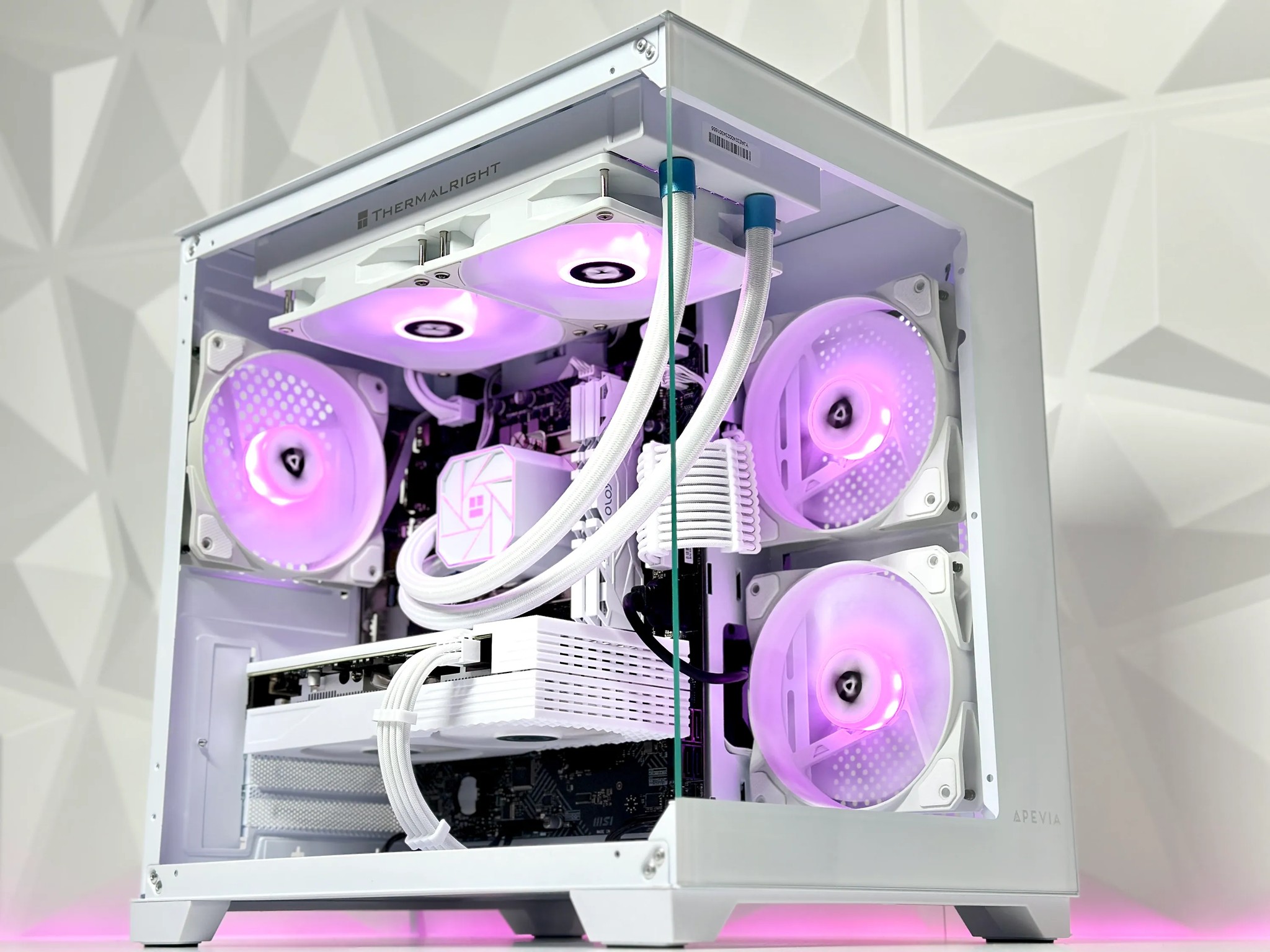 ❄️ · 🥶||Liquid Cooled Gaming PC❄️AMD RX 5600 6GB❄️AMD Ryzen 5 3500X❄️16GB DDR4❄️512GB NVME