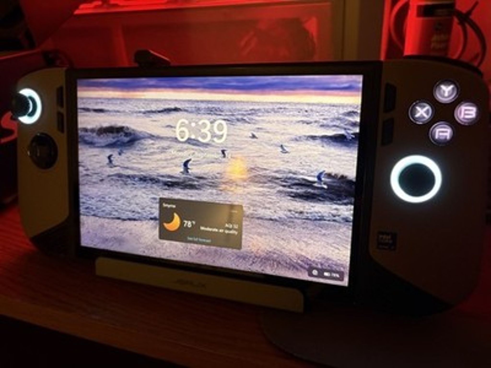 MSI Claw 8 AI+ A2VM 1TB Handheld System w/ JSAUX docking station - 1920x1200 res