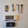 ARGB Fan PWM Controller Hub Splitter with Remote 4PIN 9 ports Black