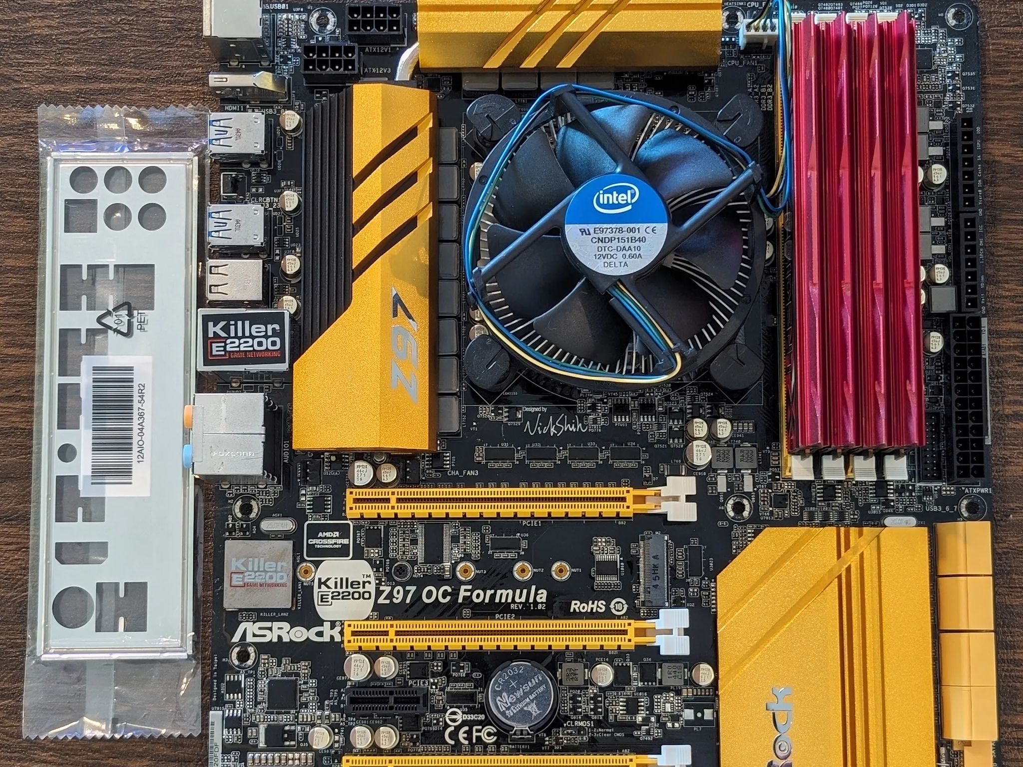 Combo: Asrock Z97 OC Formula Motherboard w/ Intel 5775C CPU and 32gb G.Skill 2800mhz