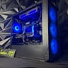 ⛈️🖤 DARK & STORMY 🖤⛈️ Ryzen 5 7600X| RX 9060XT| 16 GB RGB DDR5| 1.25 TB NVMe| 650W PSU